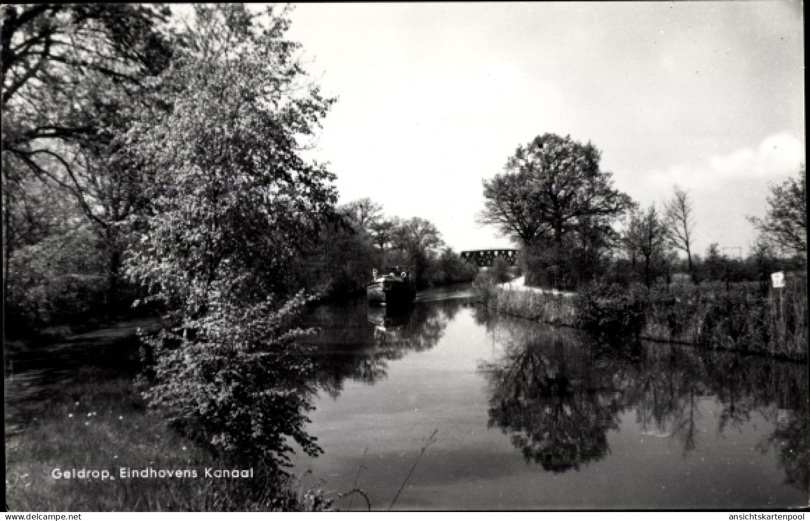 CPA Geldrop Nordbrabant Niederlande, Eindhovens kanaal