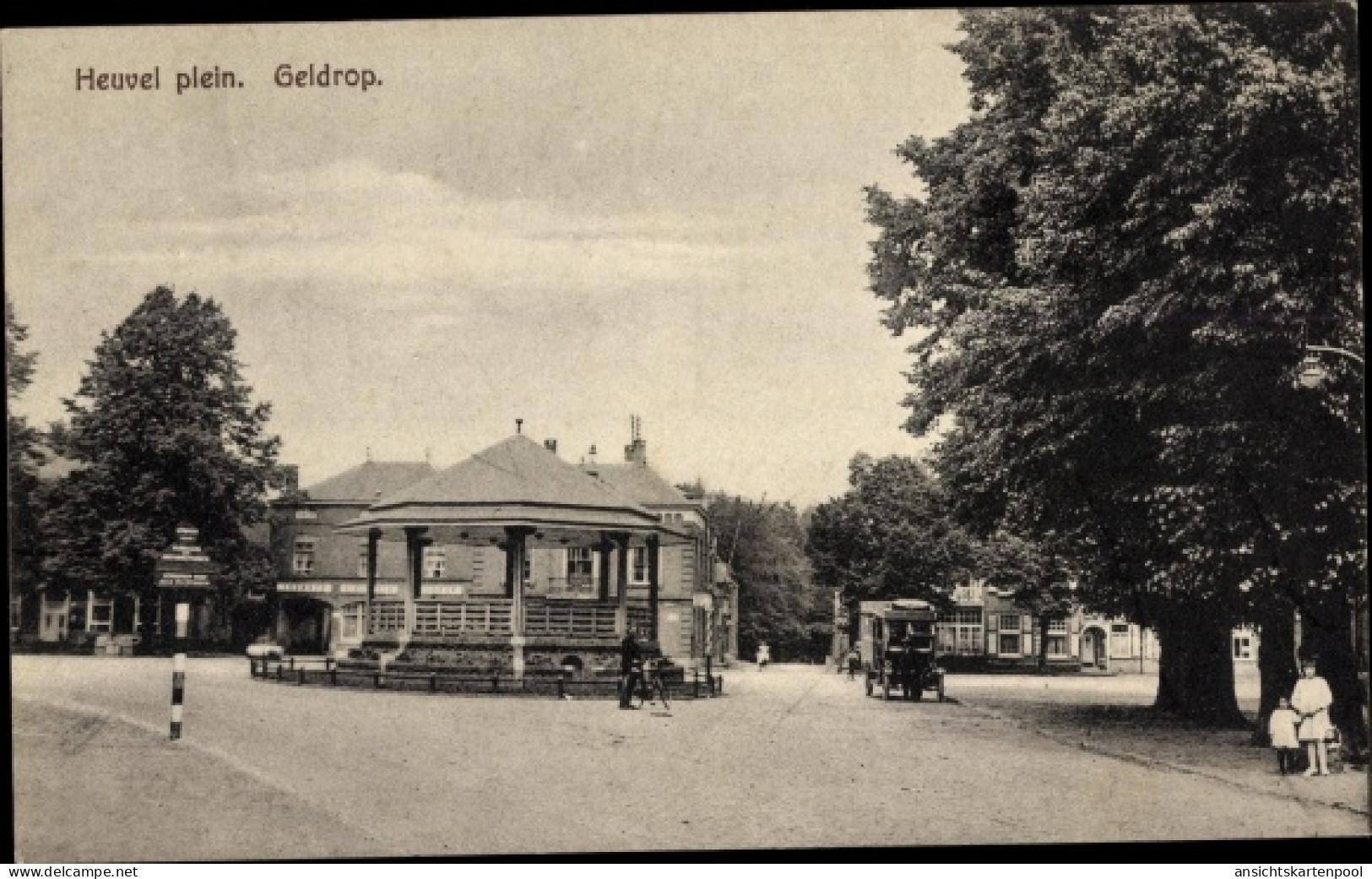 CPA Geldrop Nordbrabant Niederlande, Heuvel plein