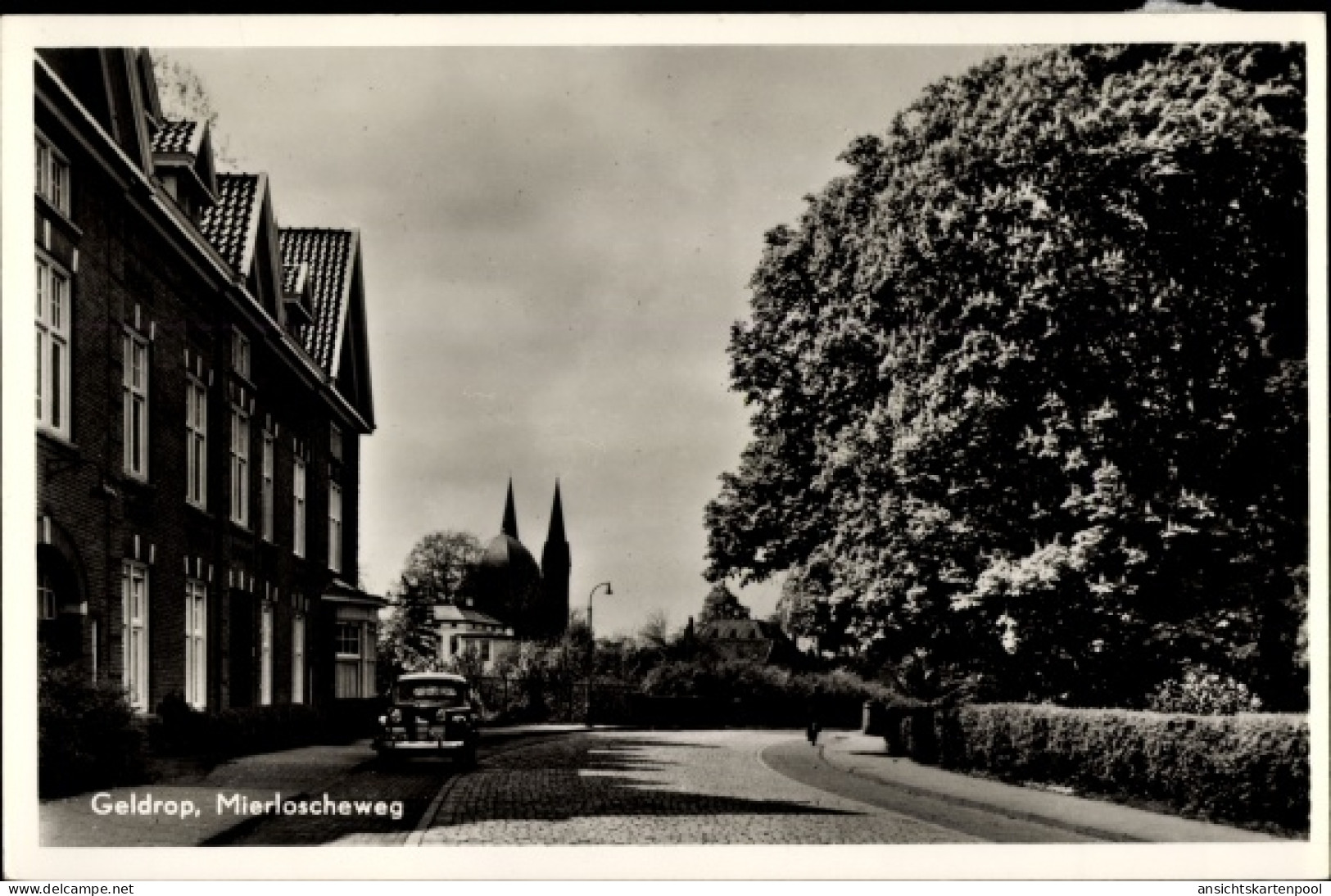 CPA Geldrop Nordbrabant Niederlande, Mierloscheweg
