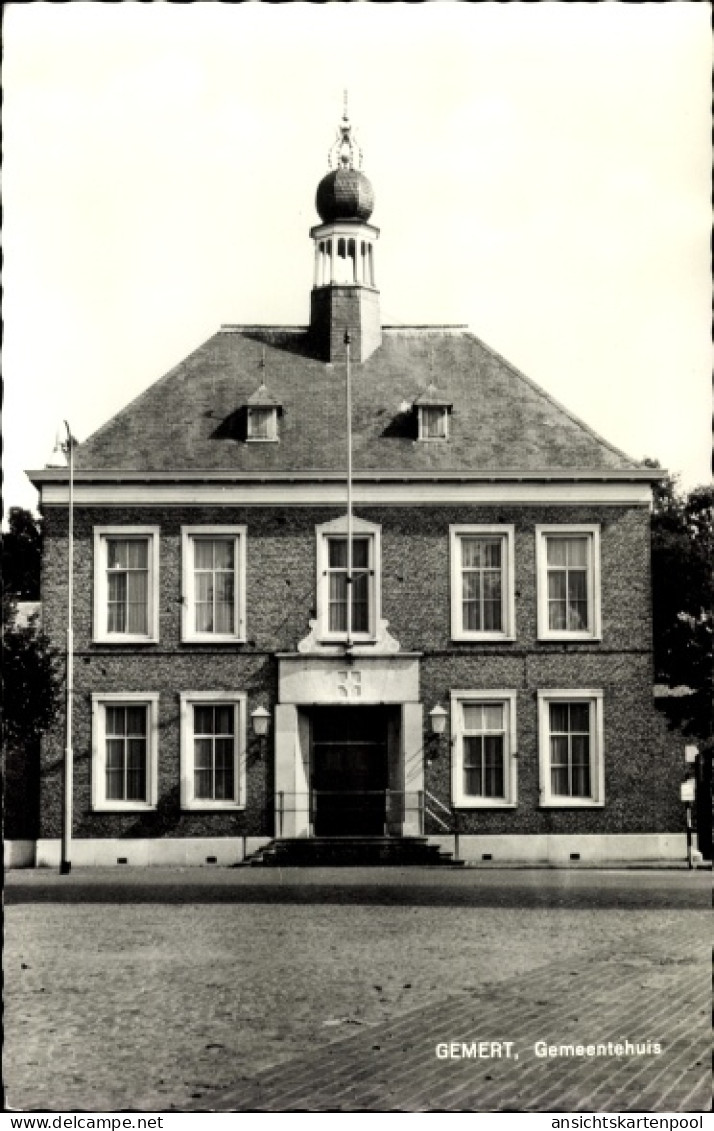 CPA Gemert Bakel Nordbrabant Niederlande, Gemeentehuis