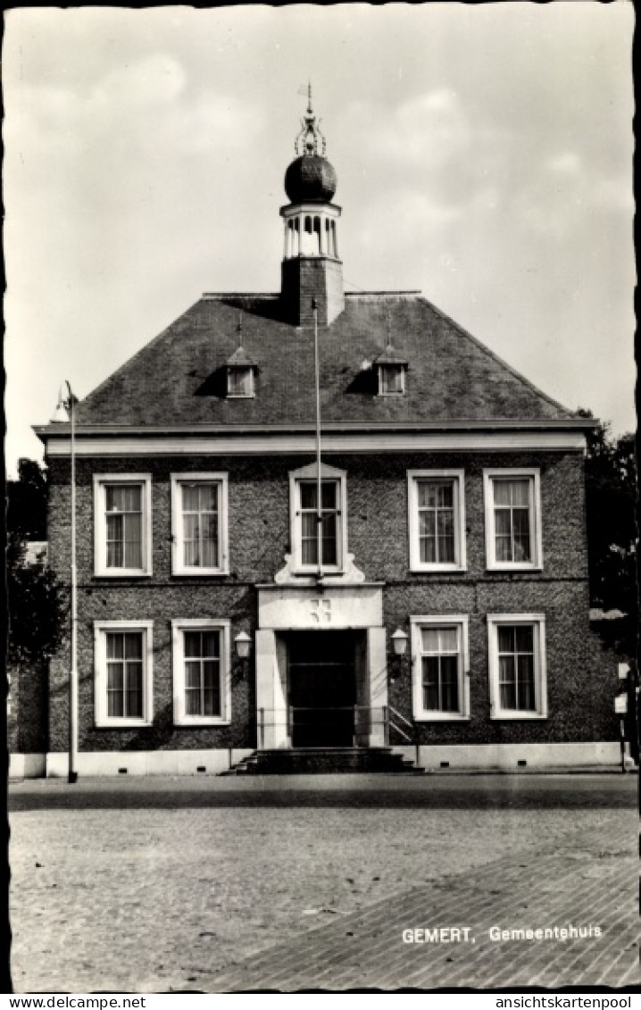 CPA Gemert Bakel Nordbrabant Niederlande, Gemeentehuis