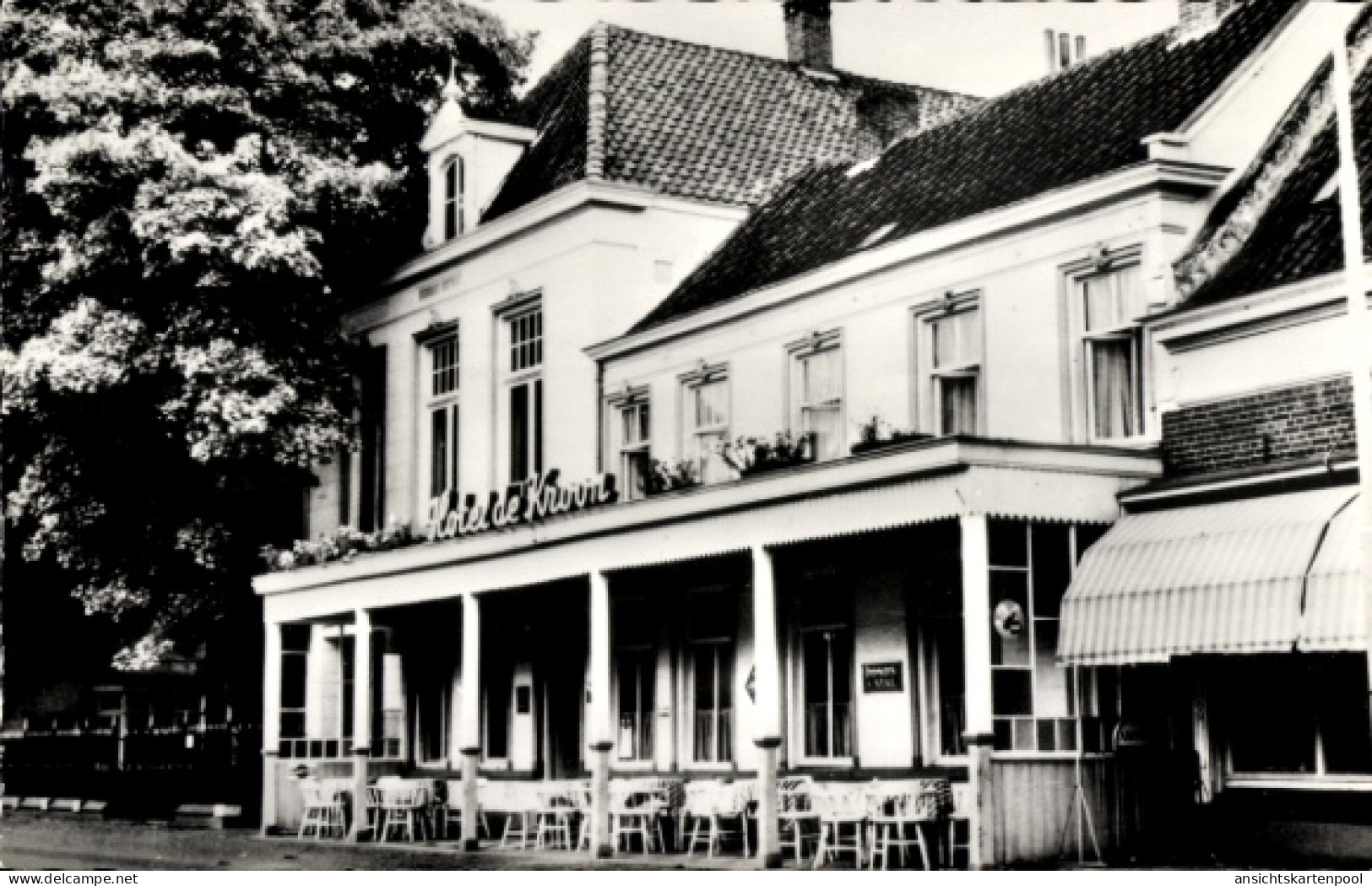 CPA Gemert Bakel Nordbrabant Niederlande, Hotel De Kroon
