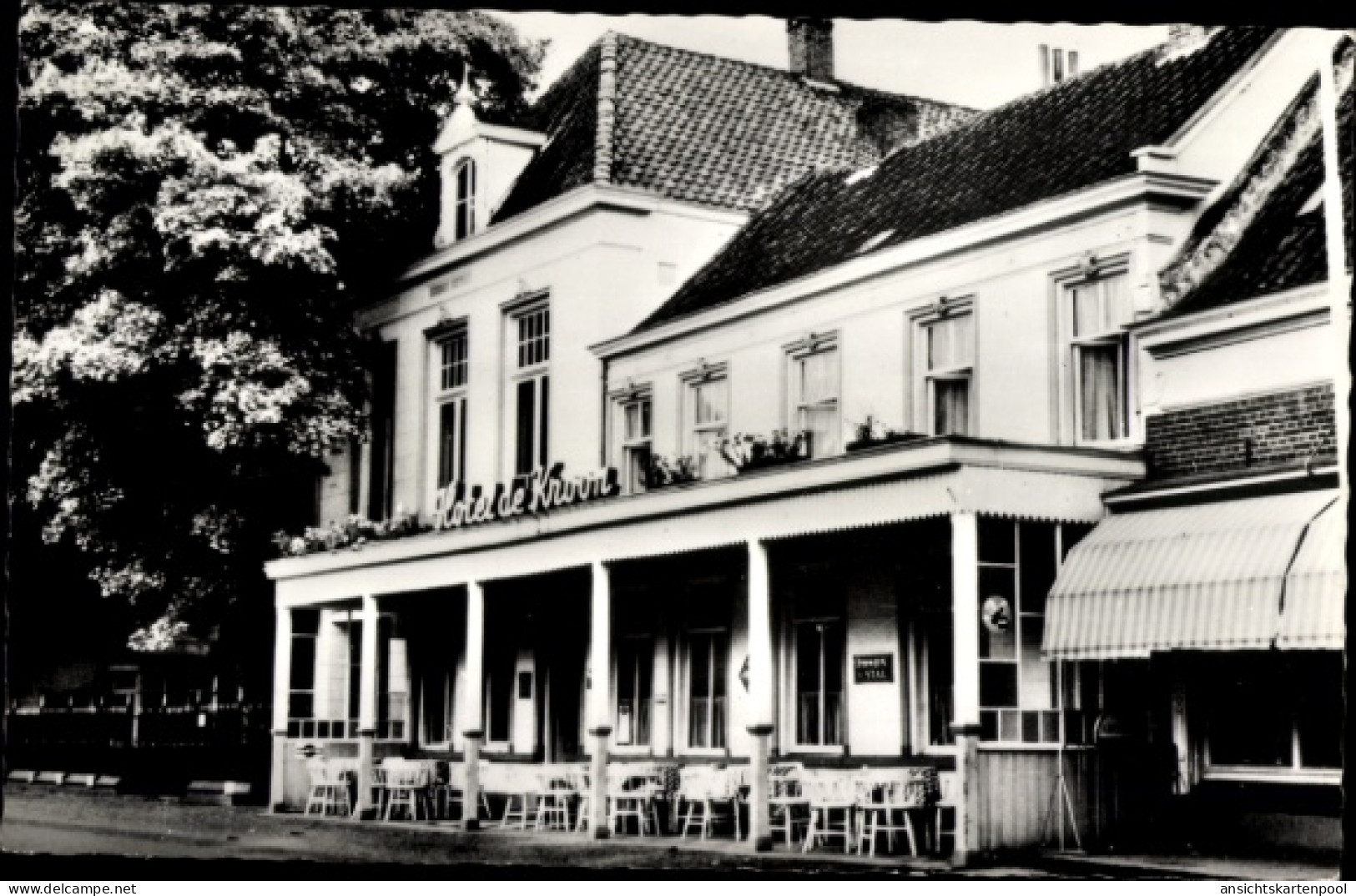 CPA Gemert Bakel Nordbrabant Niederlande, Hotel De Kroon