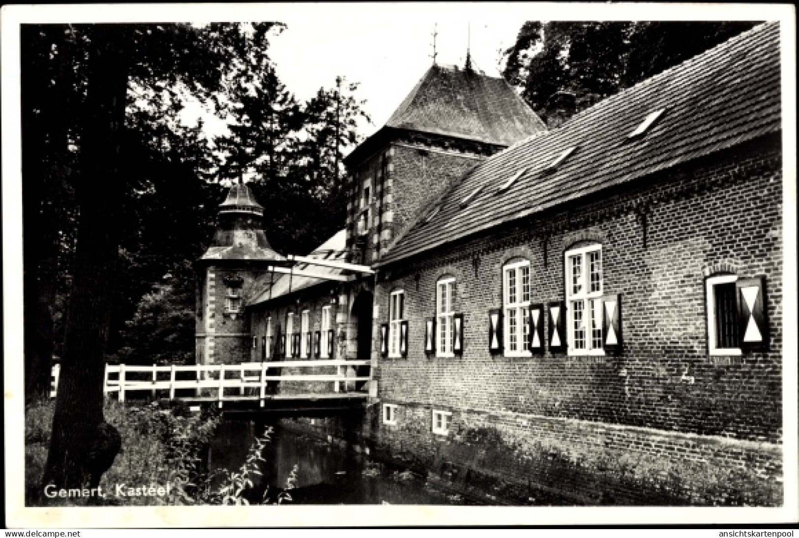 CPA Gemert Bakel Nordbrabant Niederlande, Kasteel