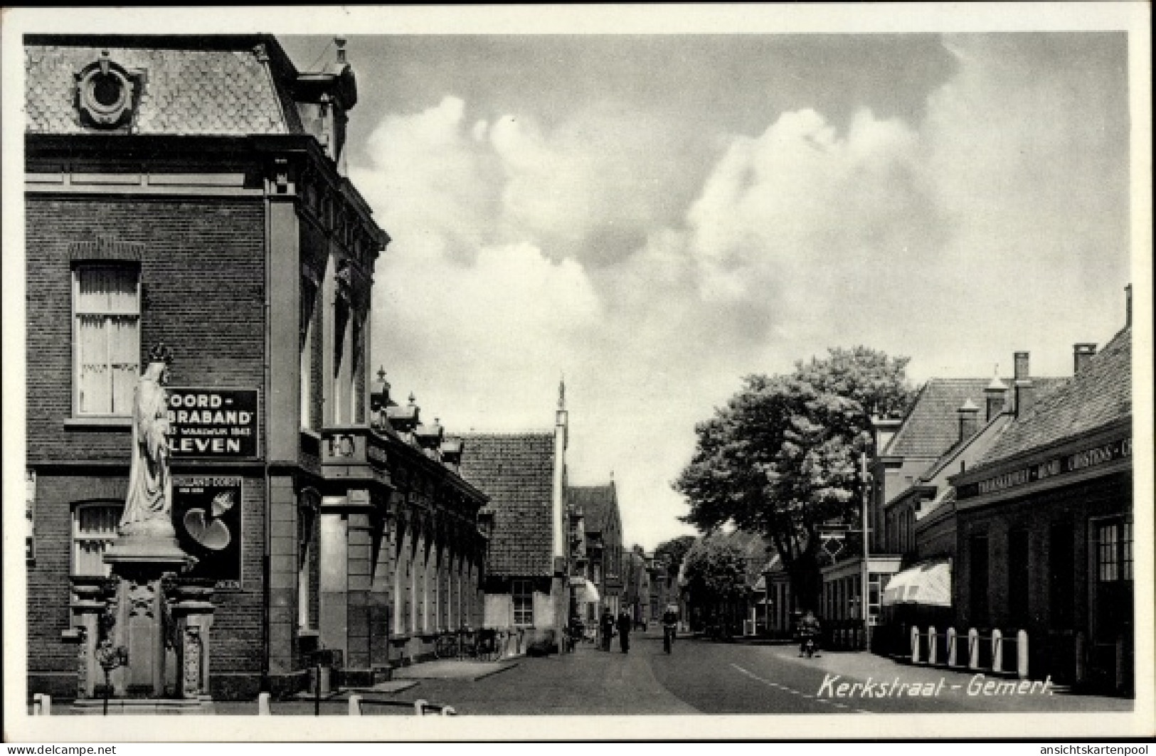 CPA Gemert Bakel Nordbrabant Niederlande, Kerkstraat