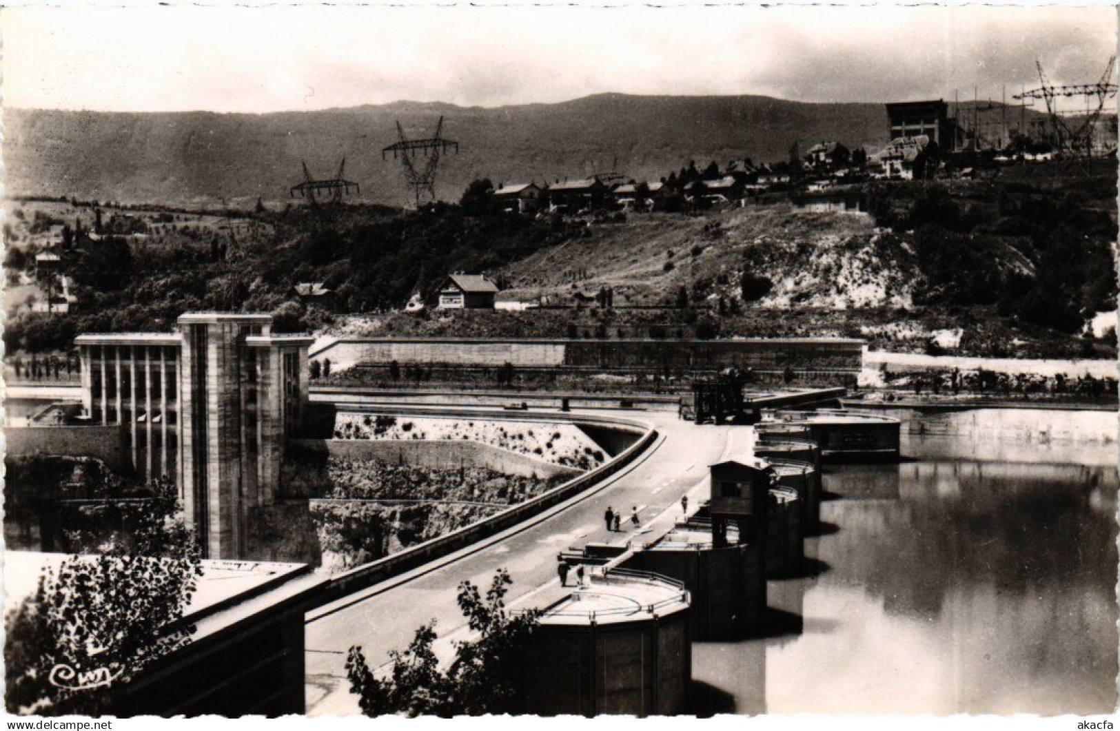 CPA GENISSIAT Barrage de Genissiat (1350820)