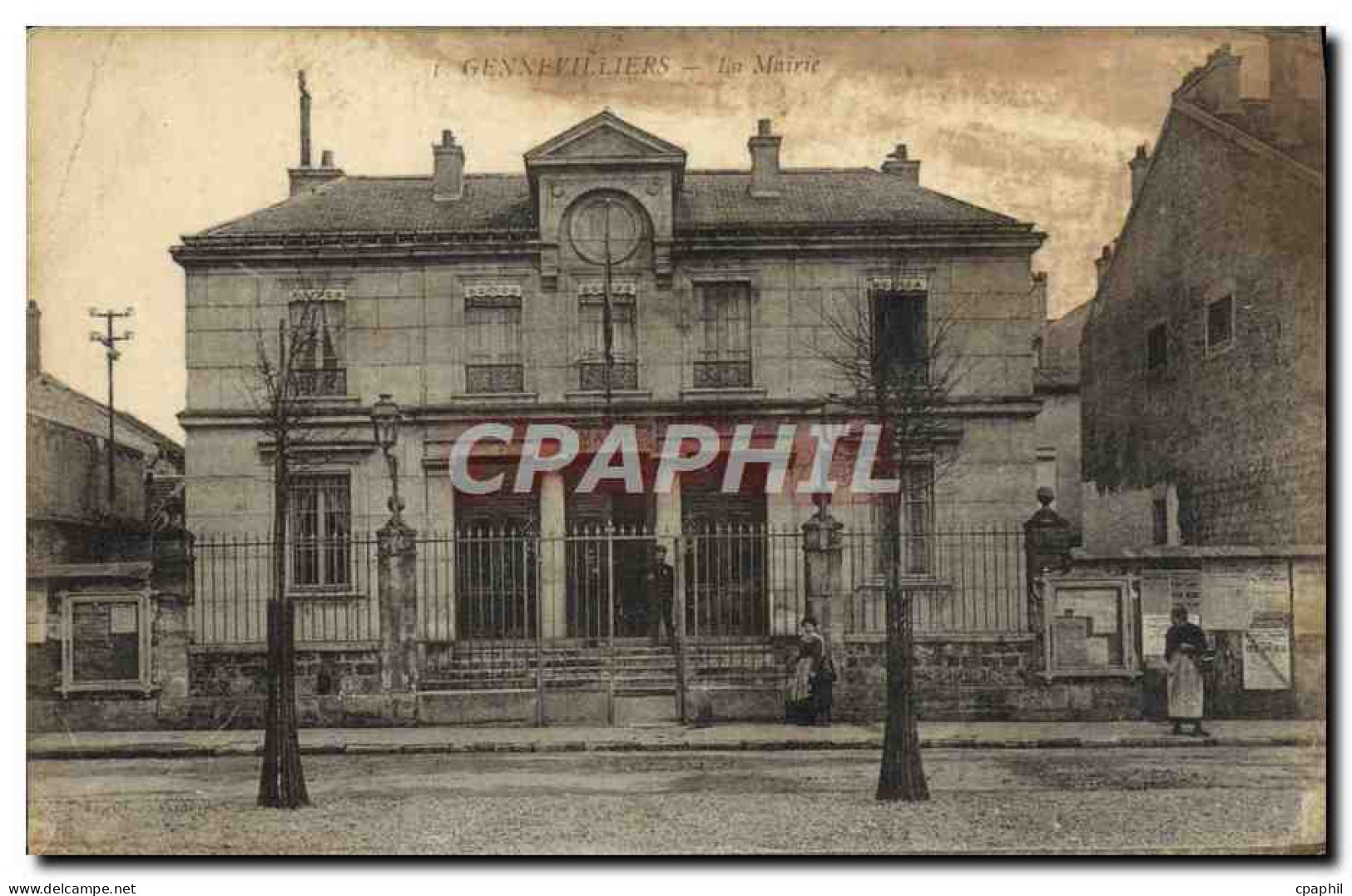 CPA Gennevilliers La Mairie