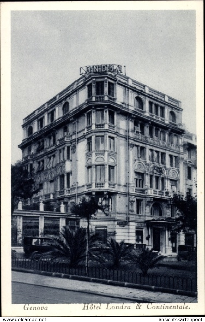 CPA Genova Genua Liguria, Hotel Londra & Continentale