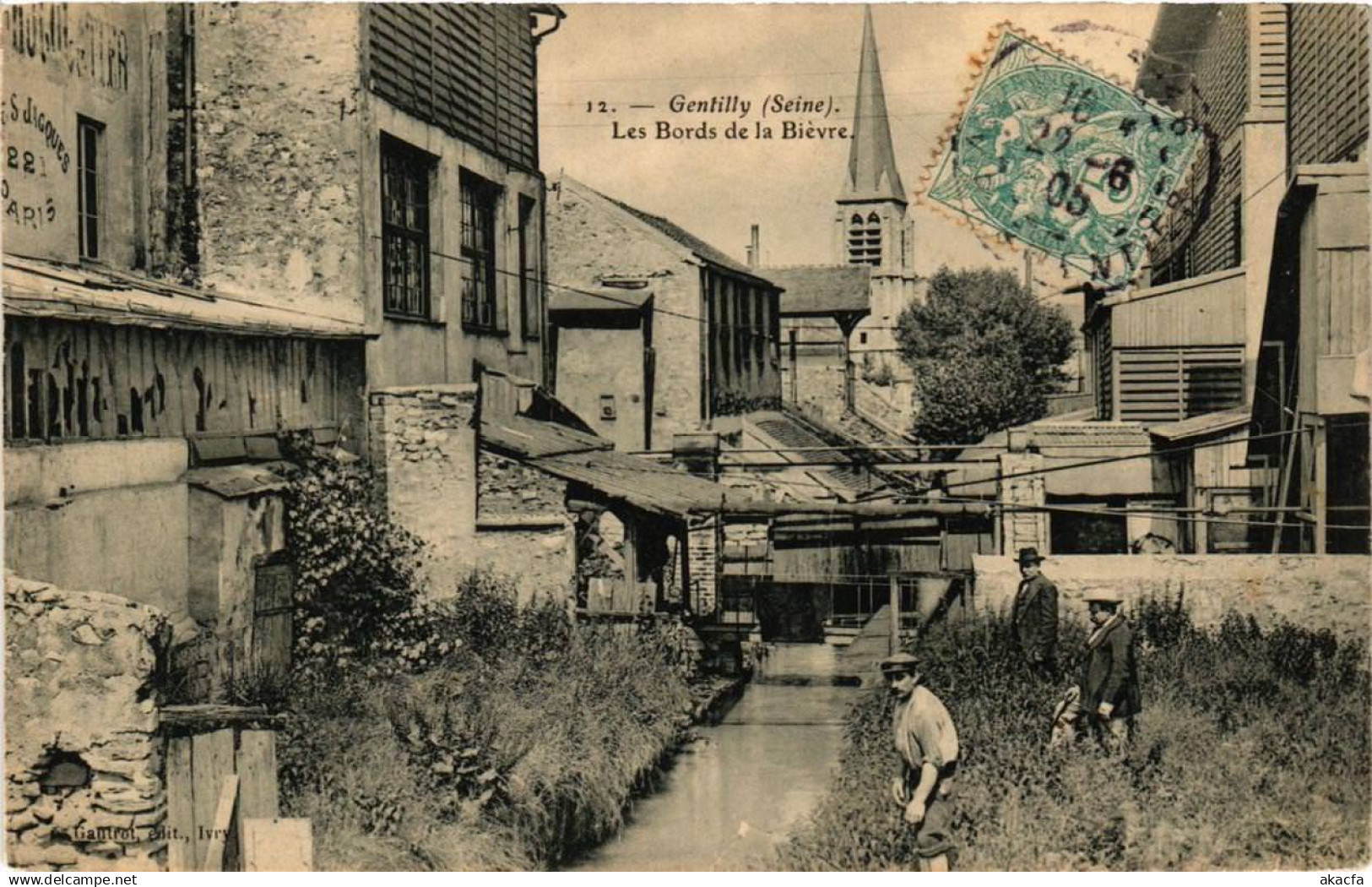 CPA GENTILLY Les Bords de la Bievre (671905)