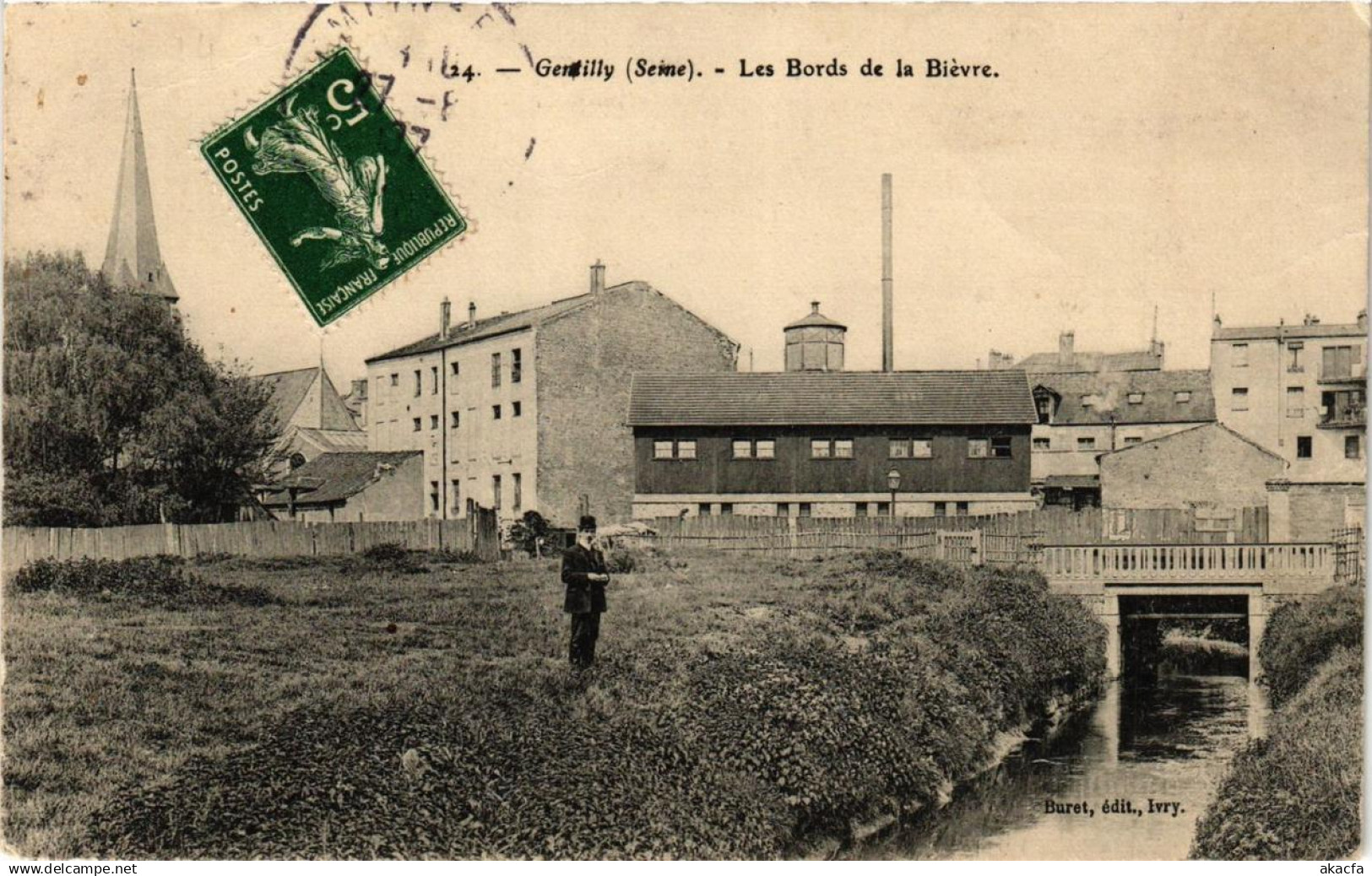 CPA GENTILLY Les Bords de la Bievre (671906)