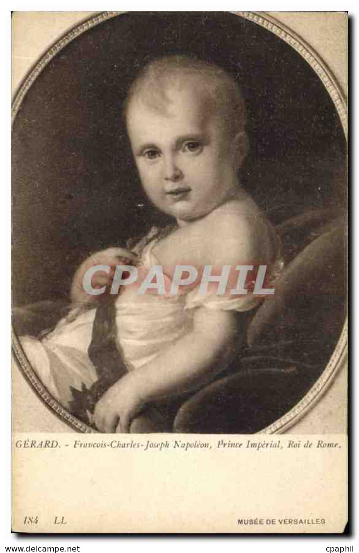 CPA Gerard Francois Charles Joseph Napoleon Prince Imperial Roi de Rome