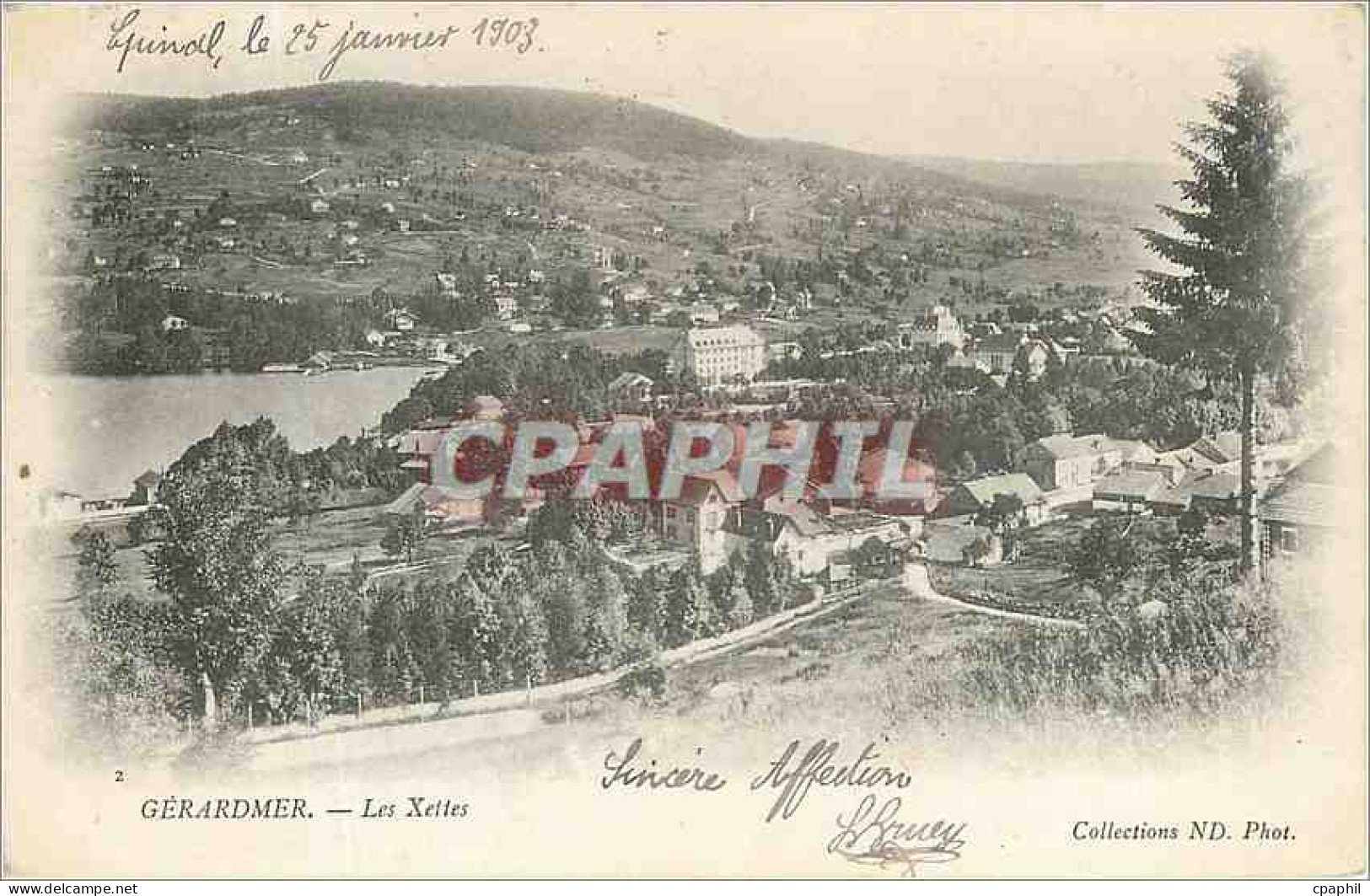 CPA Gerardmer Les Xettes