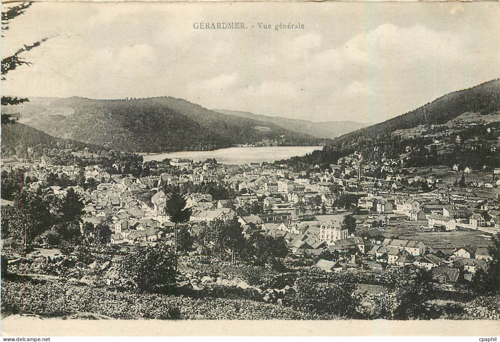 CPA Gerardmer vue generale