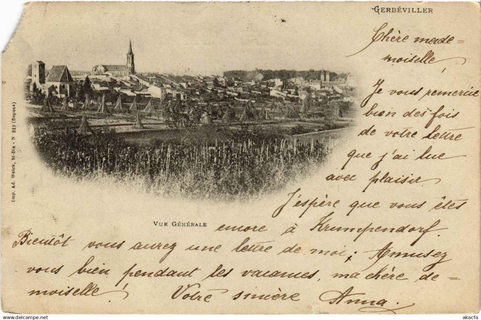 CPA Gerbeviller (1470722)