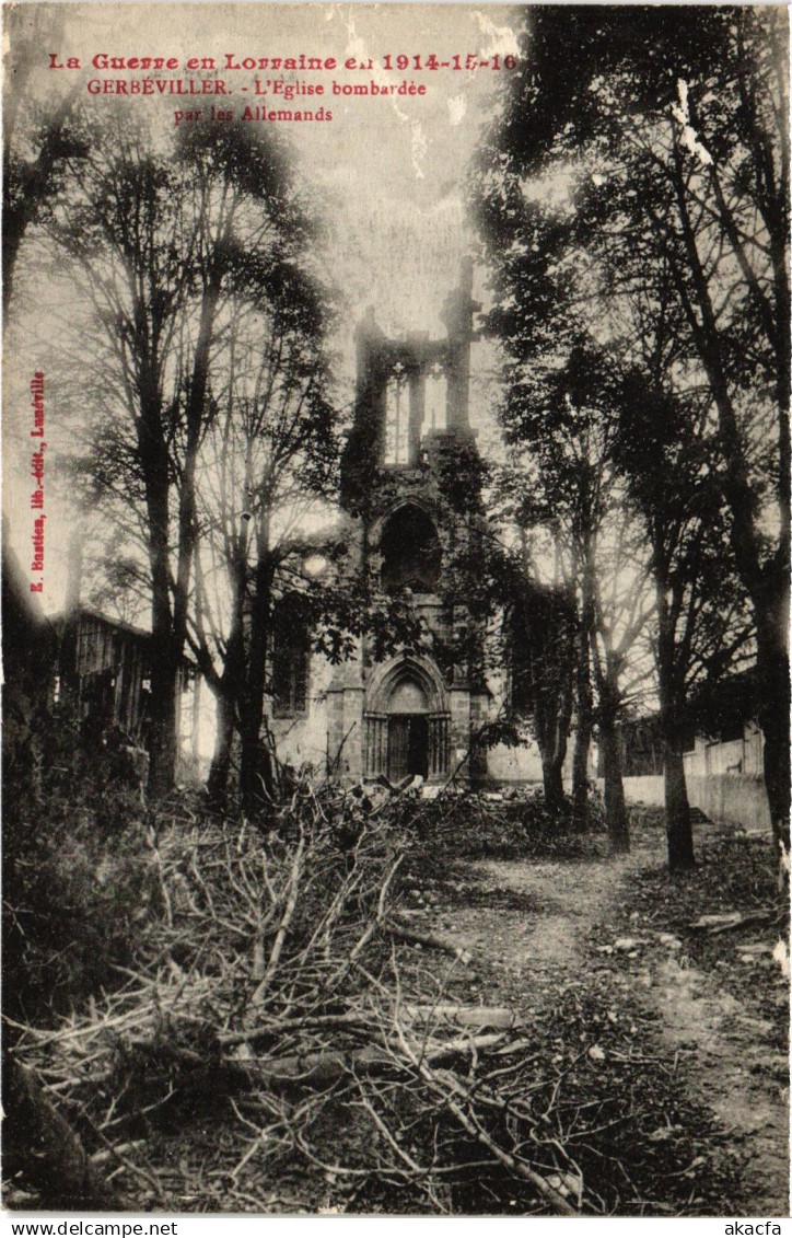 CPA Gerbeviller Eglise (1467292)