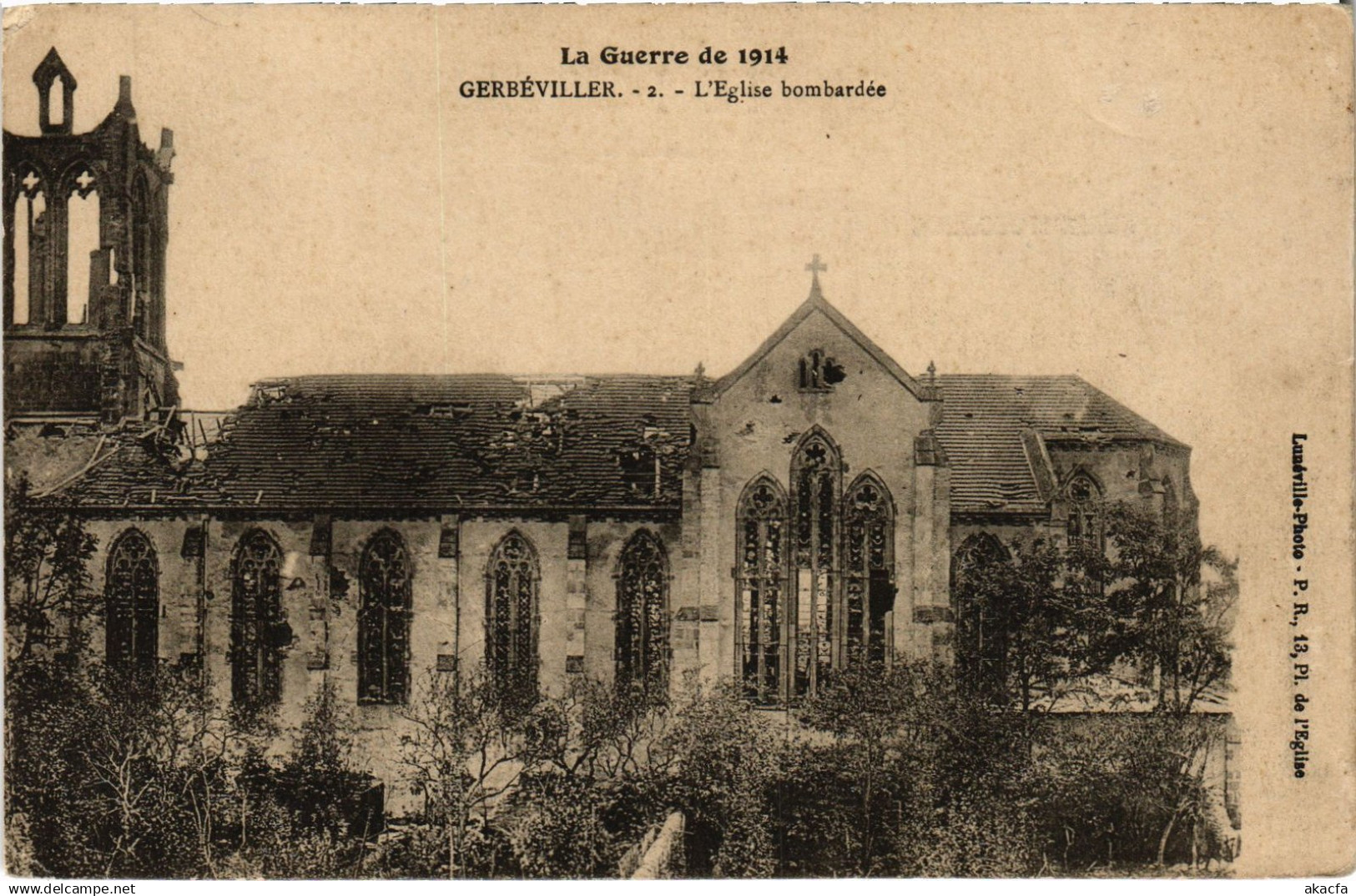 CPA Gerbeviller Eglise (1467304)