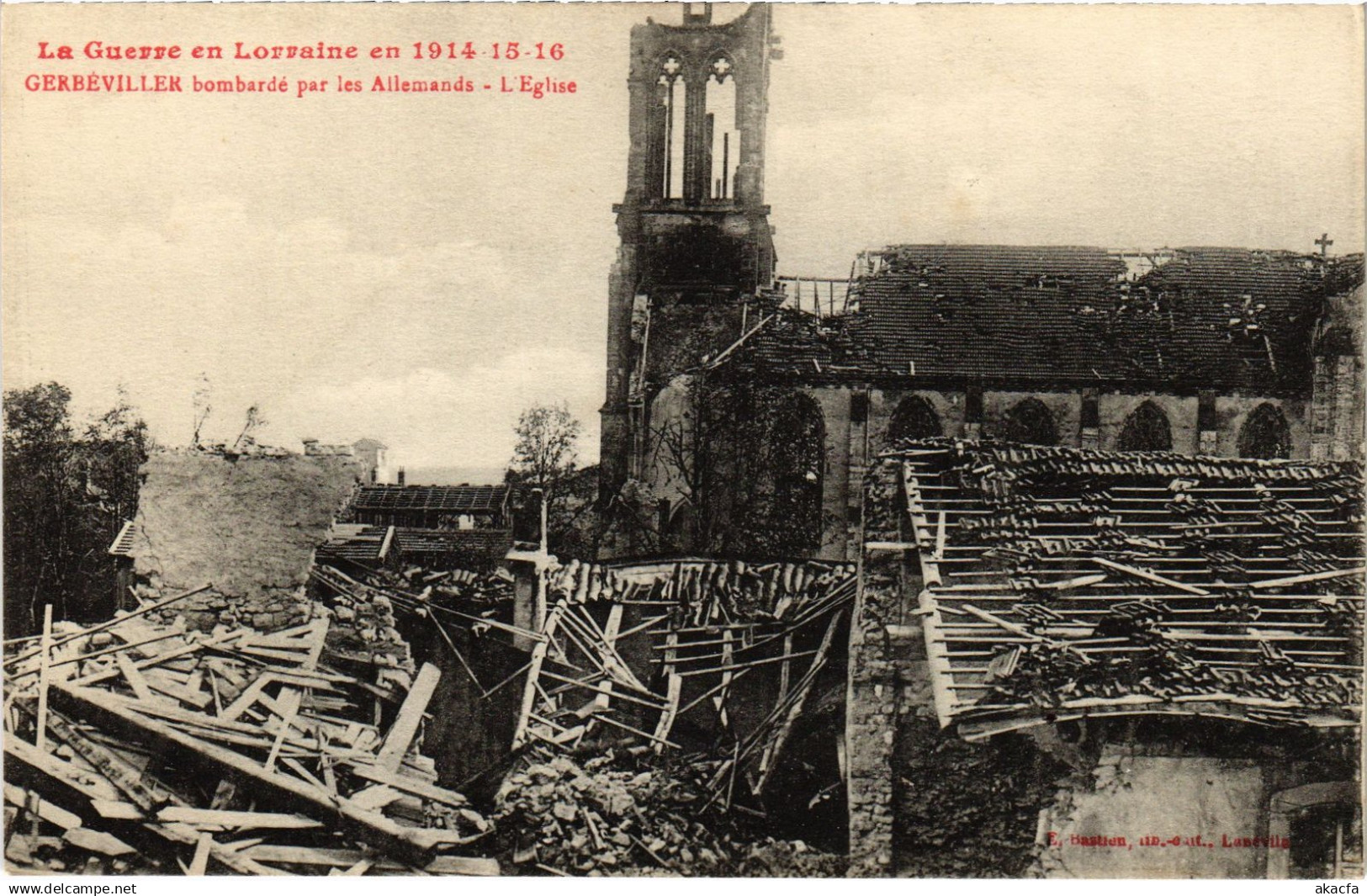 CPA Gerbeviller Eglise (1467325)