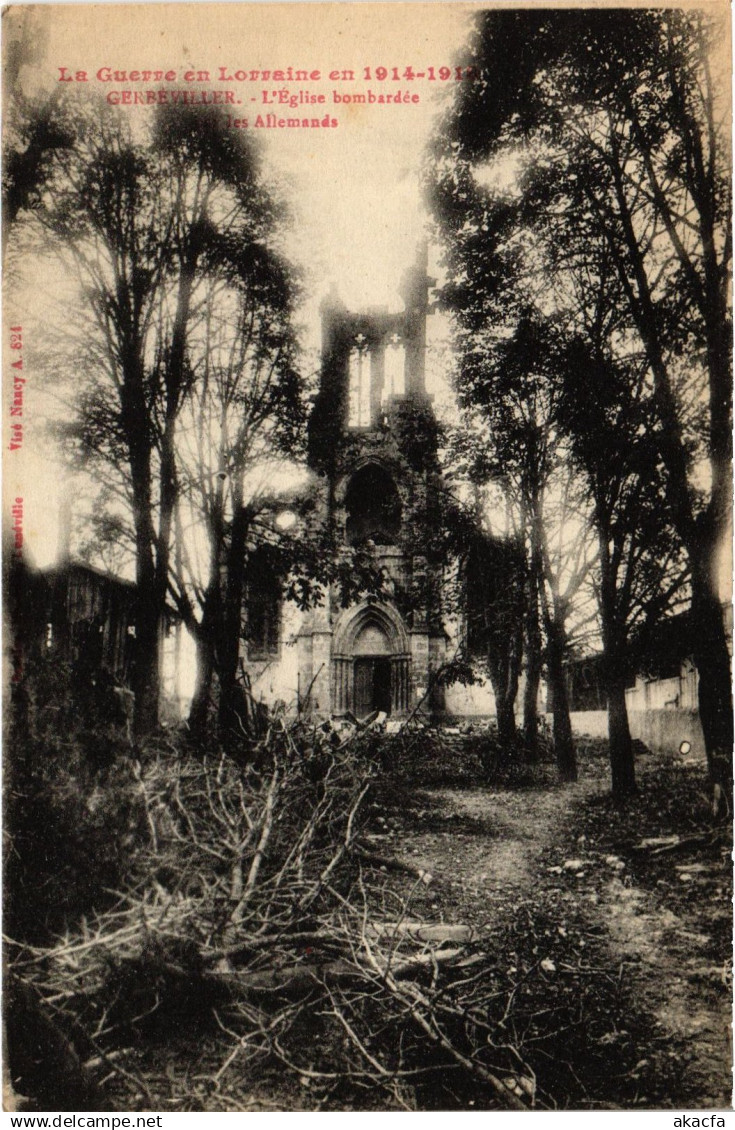 CPA Gerbeviller eglise (1470098)