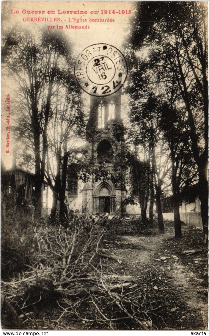 CPA Gerbeviller Eglise (1471579)