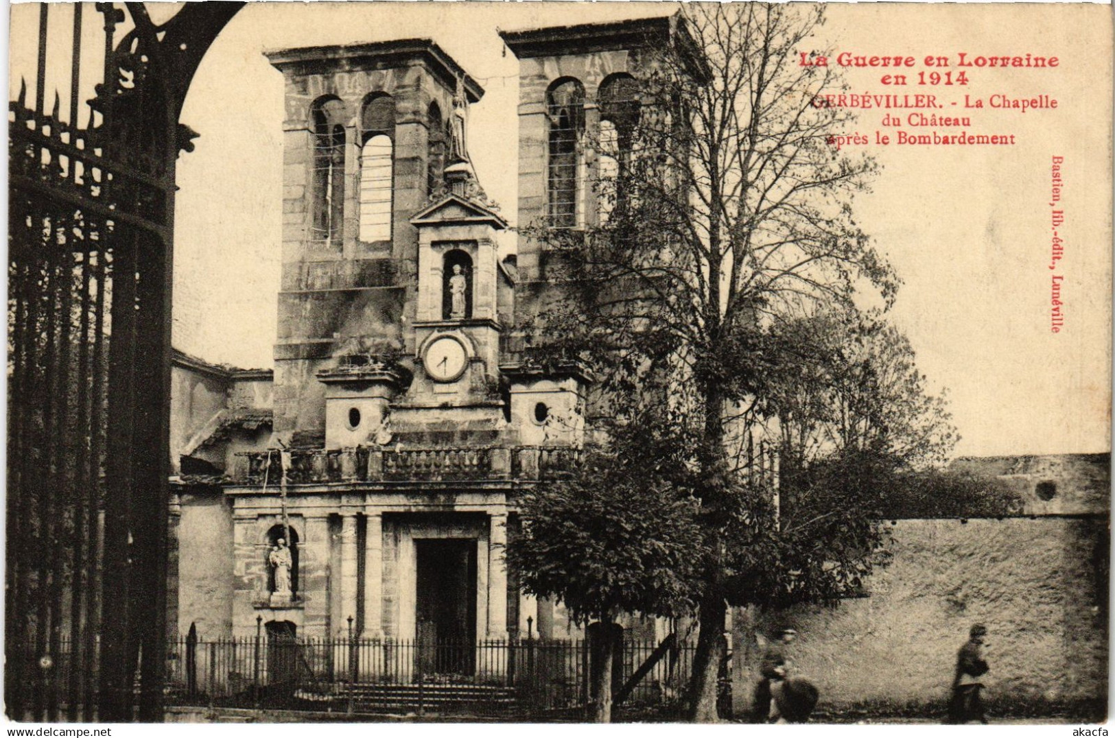 CPA Gerbeviller la chapelle (1467315)