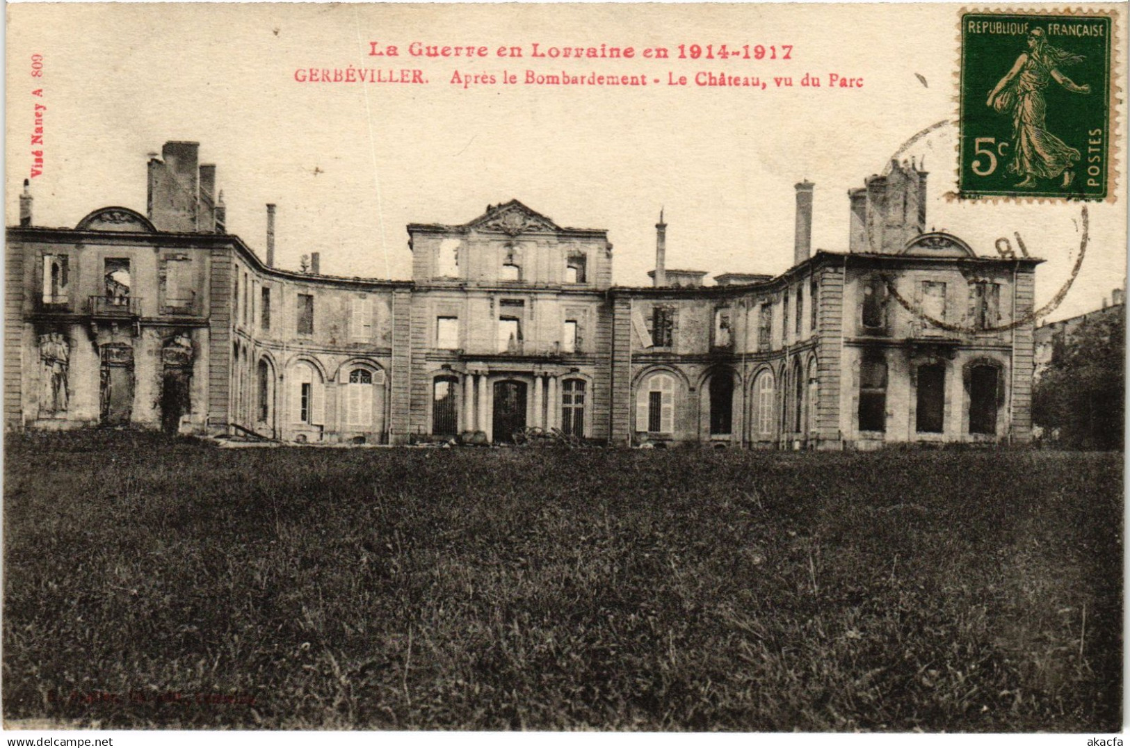 CPA Gerbeviller le chateau (1467297)