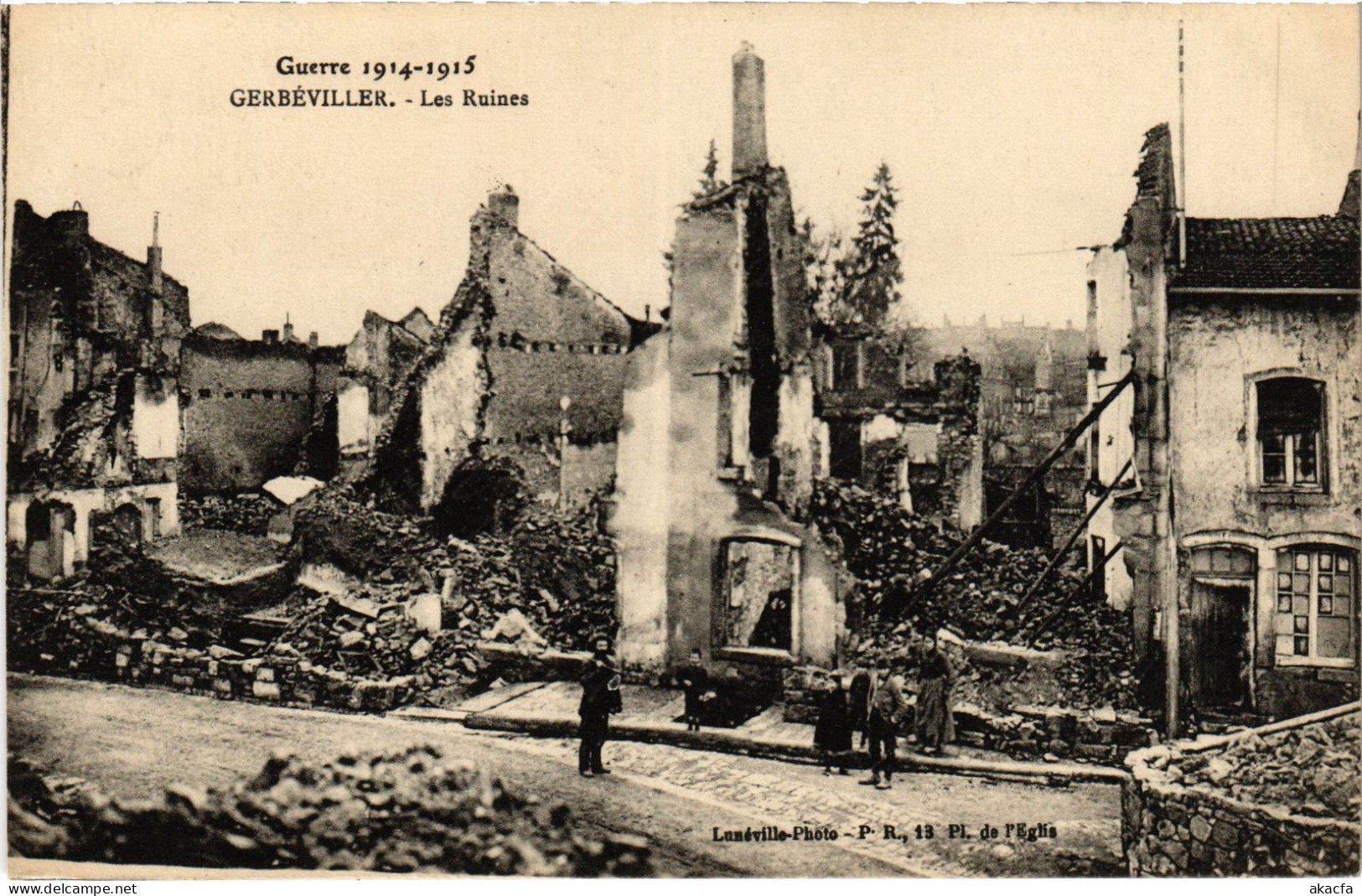 CPA Gerbeviller les Ruines (1471821)