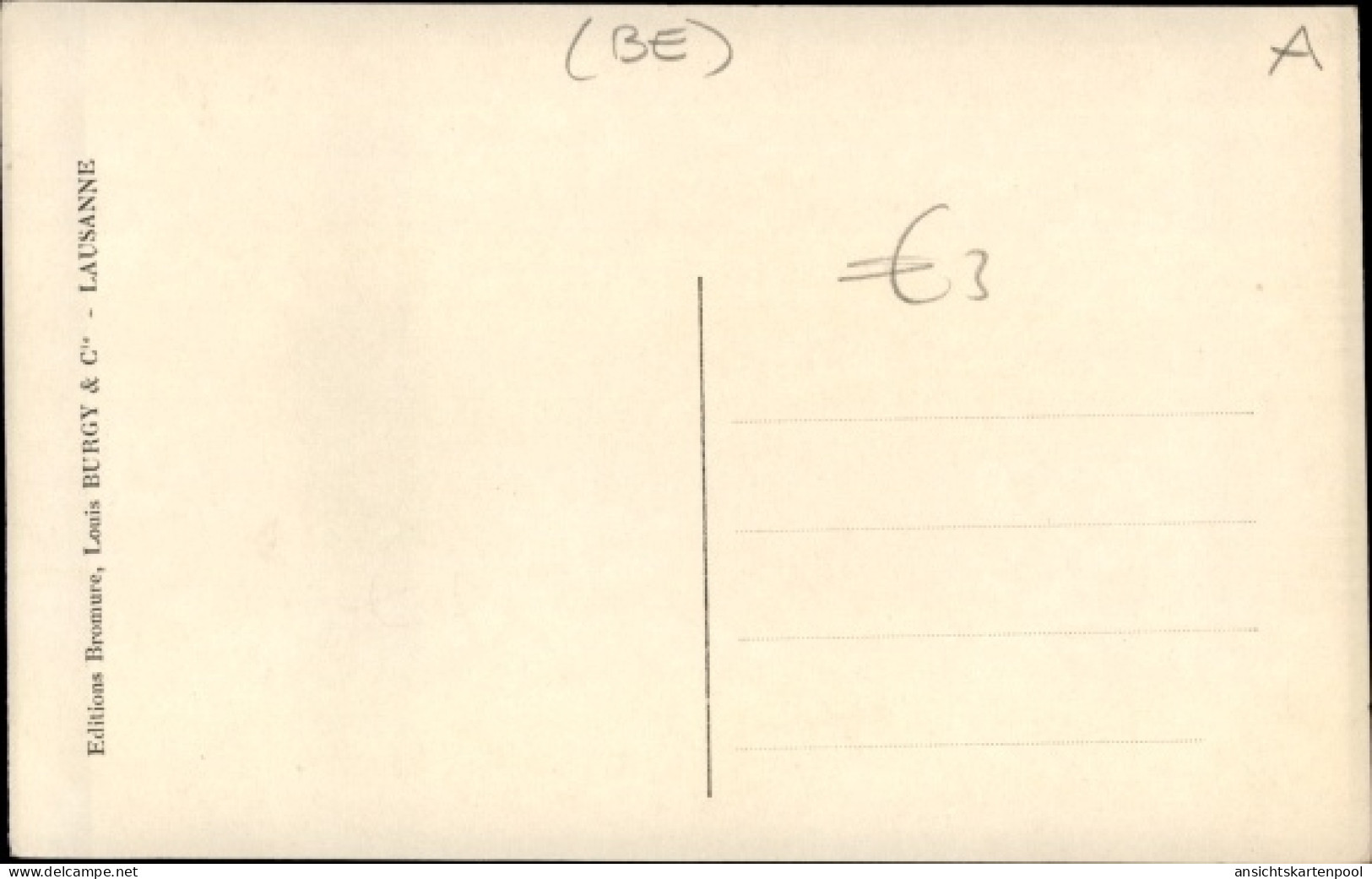 CPA Gessenay Gstaad Saanen Kanton Bern, Dorfansicht von oben , Berge