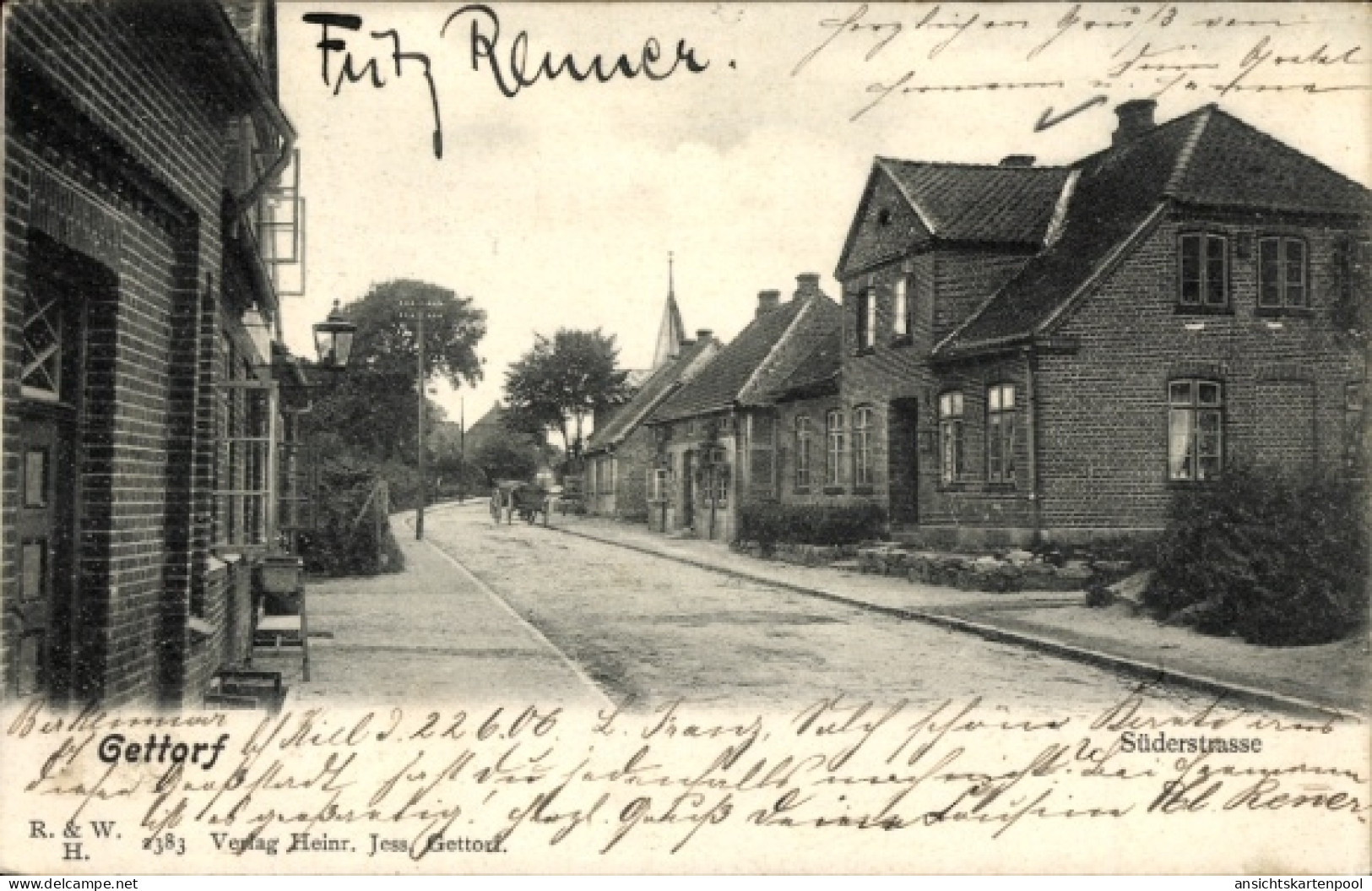 CPA Gettorf in Schleswig-Holstein, Süderstraße