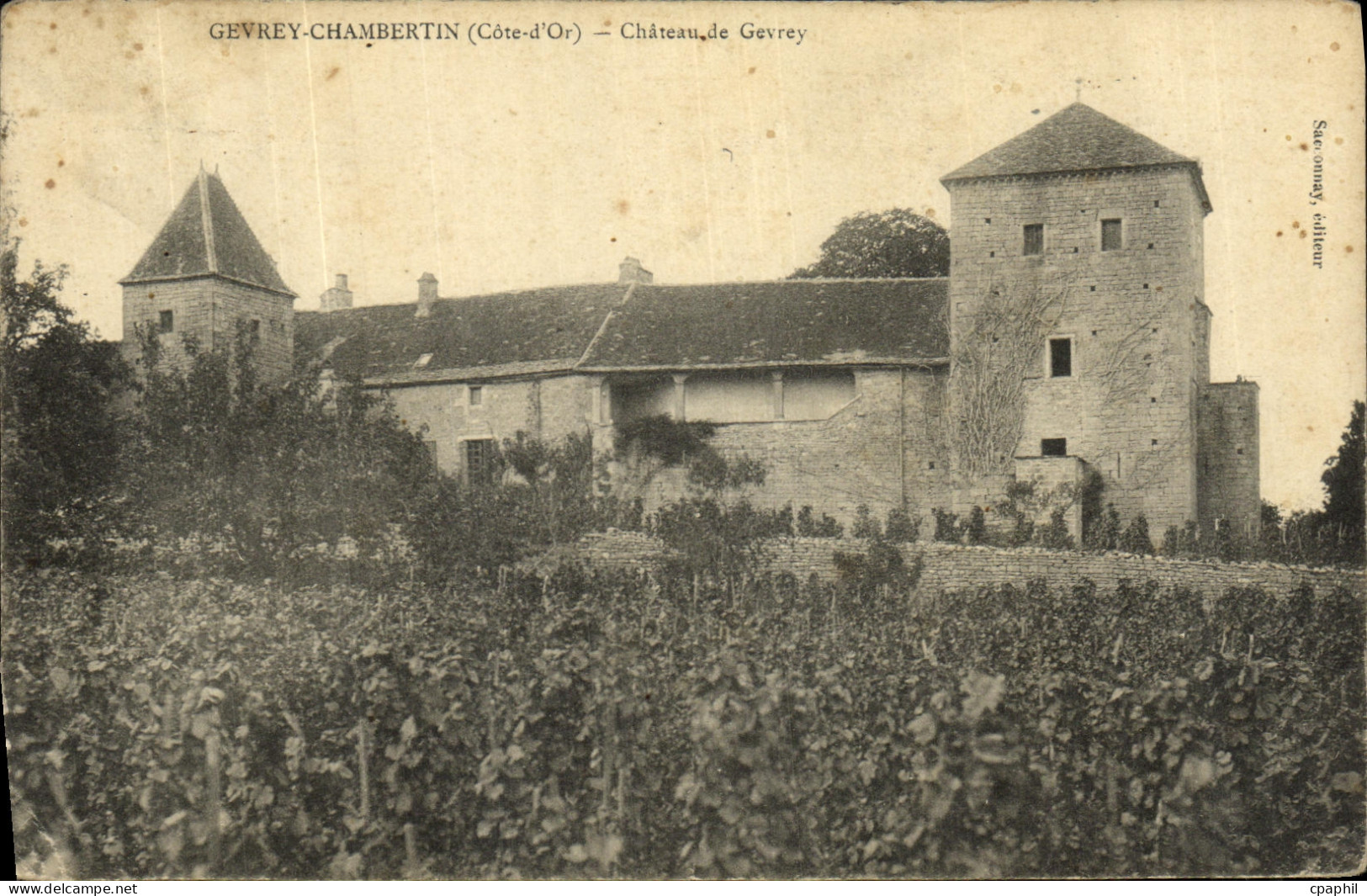 CPA Gevrey Chambertin Chateau de Gevrey