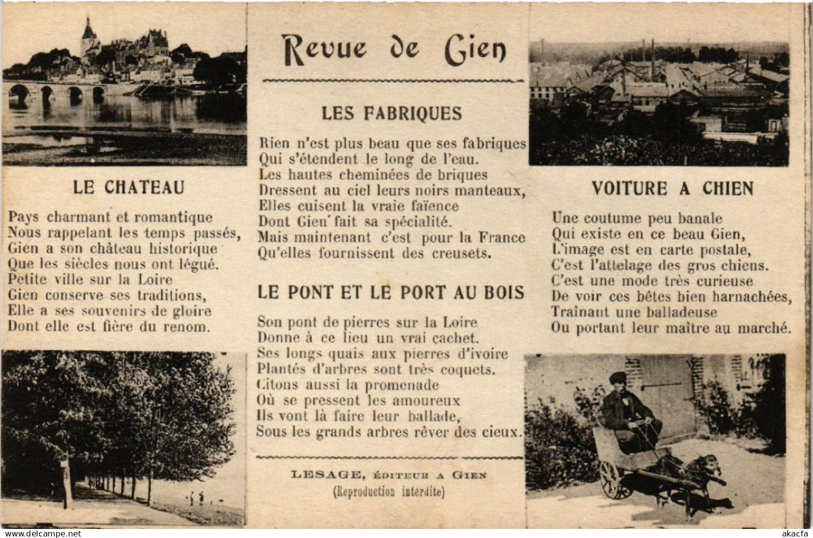 CPA GIEN - Revue de GIEN - Le Chateau - Scenes (631946)