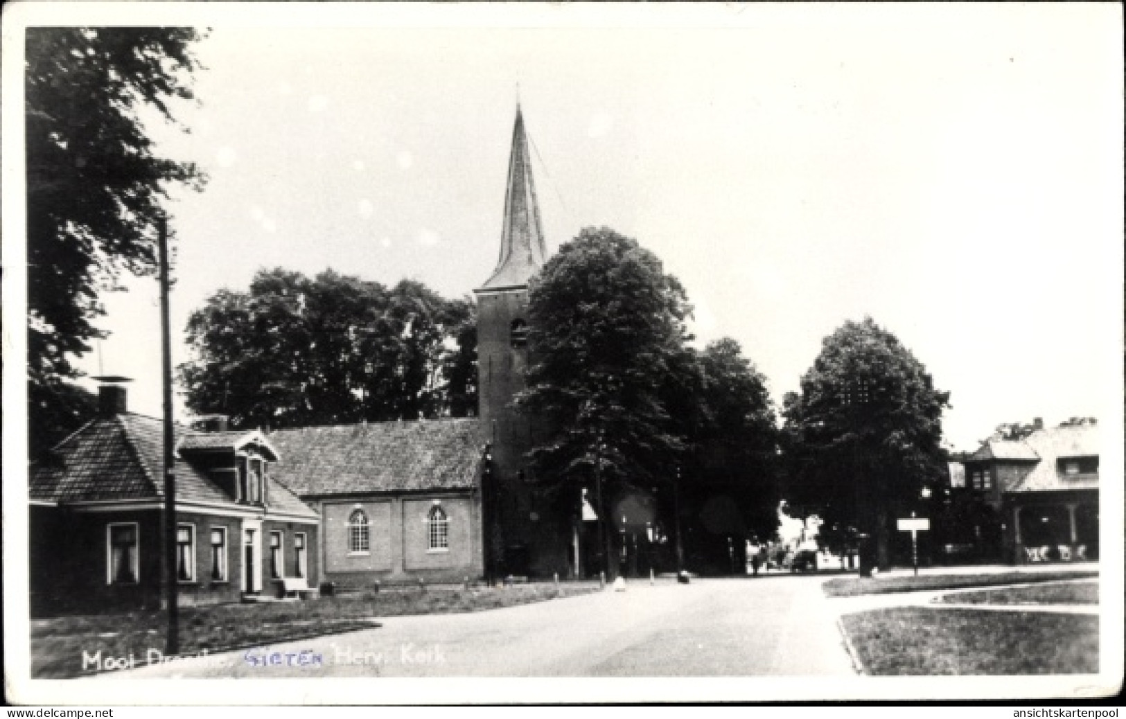 CPA Gieten Drenthe Niederlande, Herv Kerk