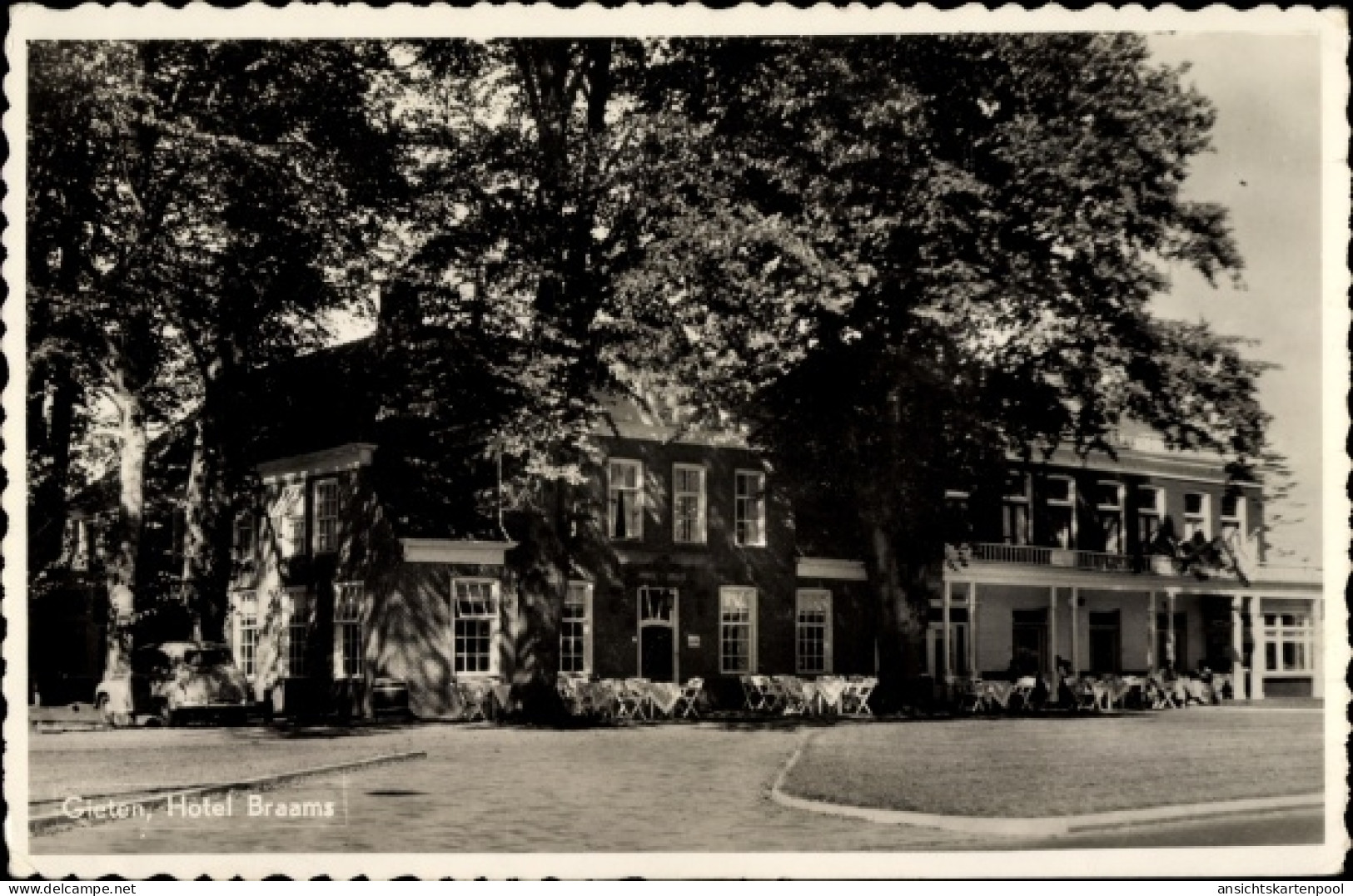 CPA Gieten Drenthe Niederlande, Hotel Braams