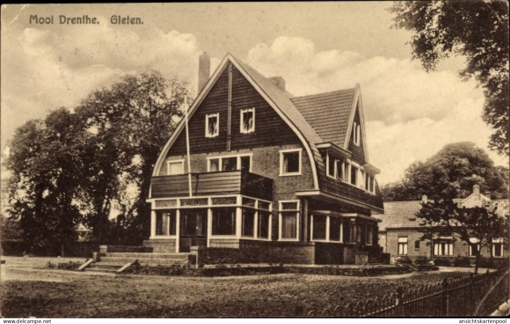 CPA Gieten Drenthe Niederlande, Mooi Drenthe