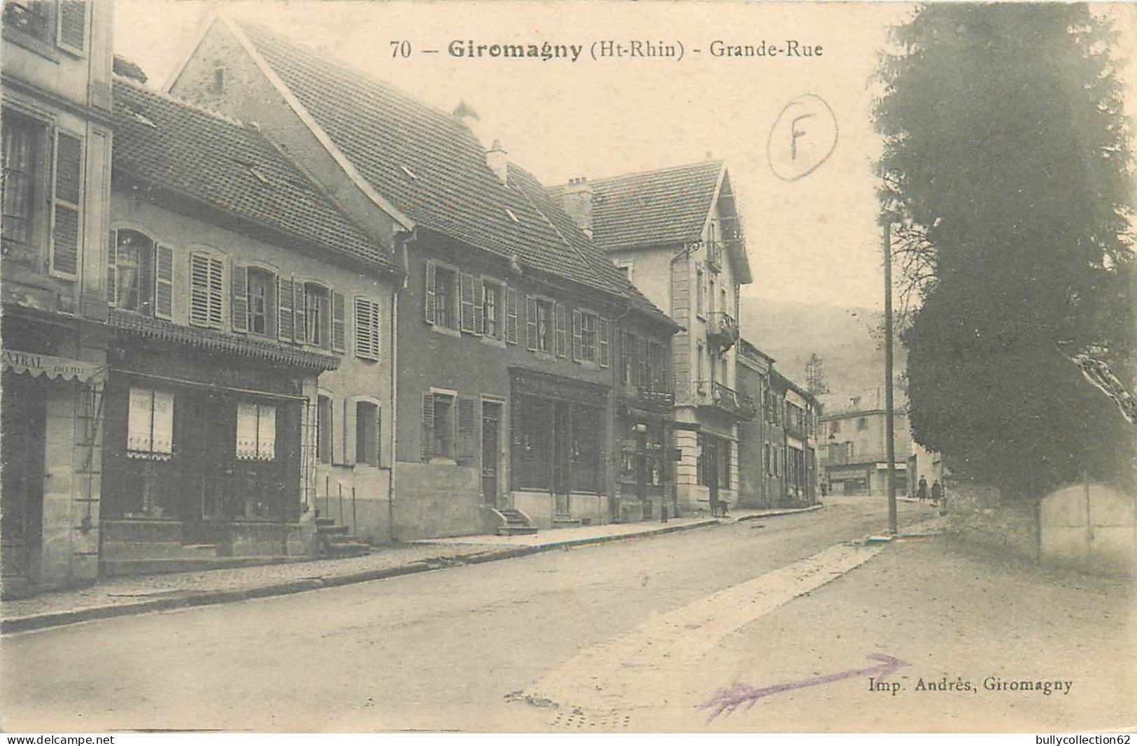 CPA Giromagny 68/35