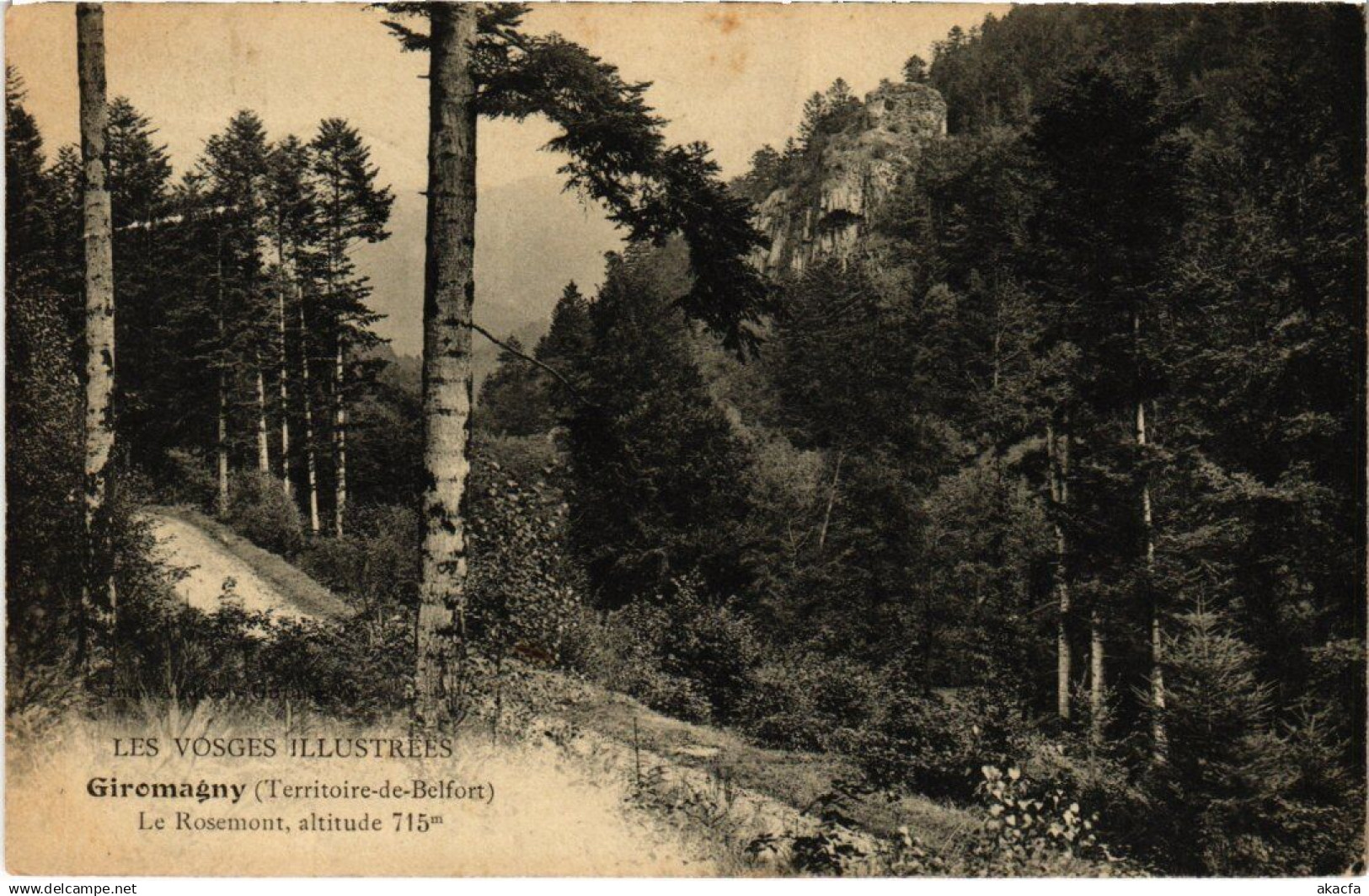 CPA Giromagny Le Rosemont (1363062)