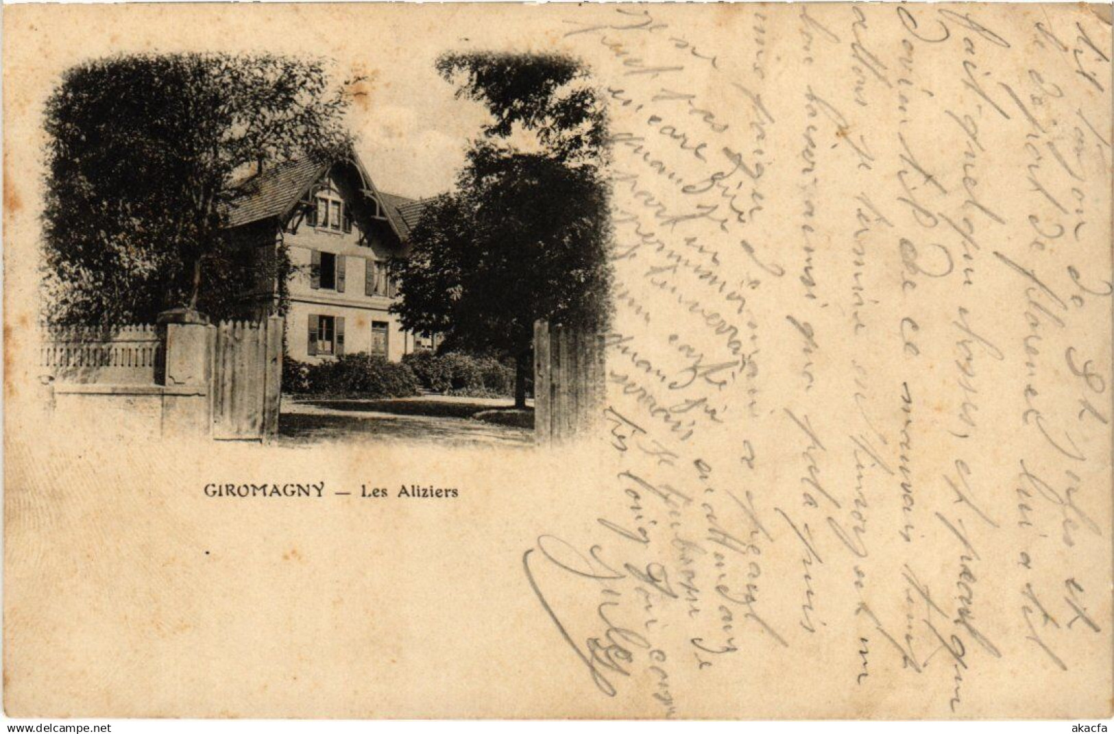 CPA Giromagny Les Aliziers (1363065)