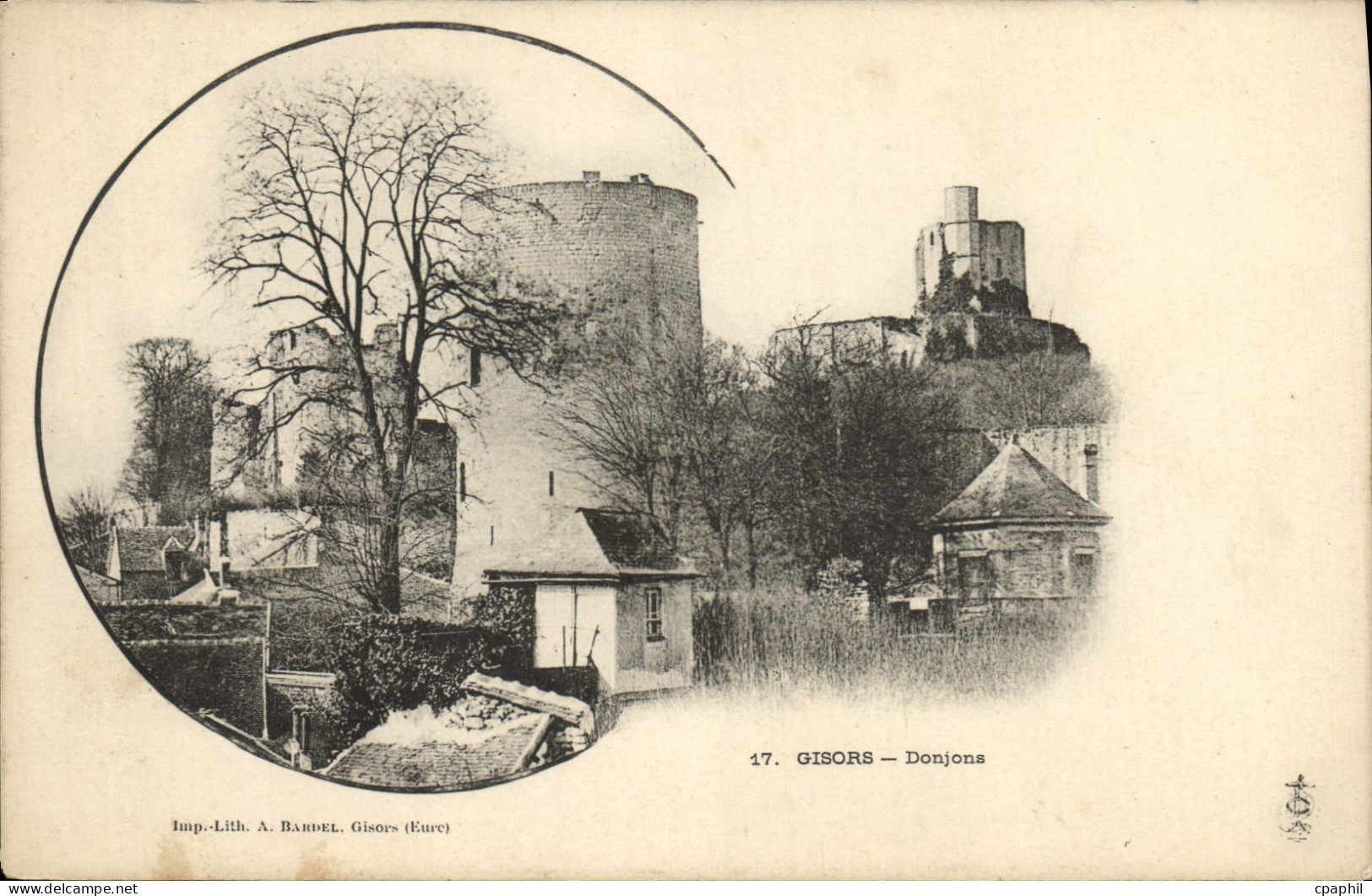 CPA Gisors Donjons
