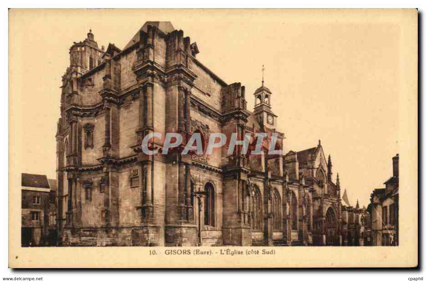 CPA Gisors L'Eglise