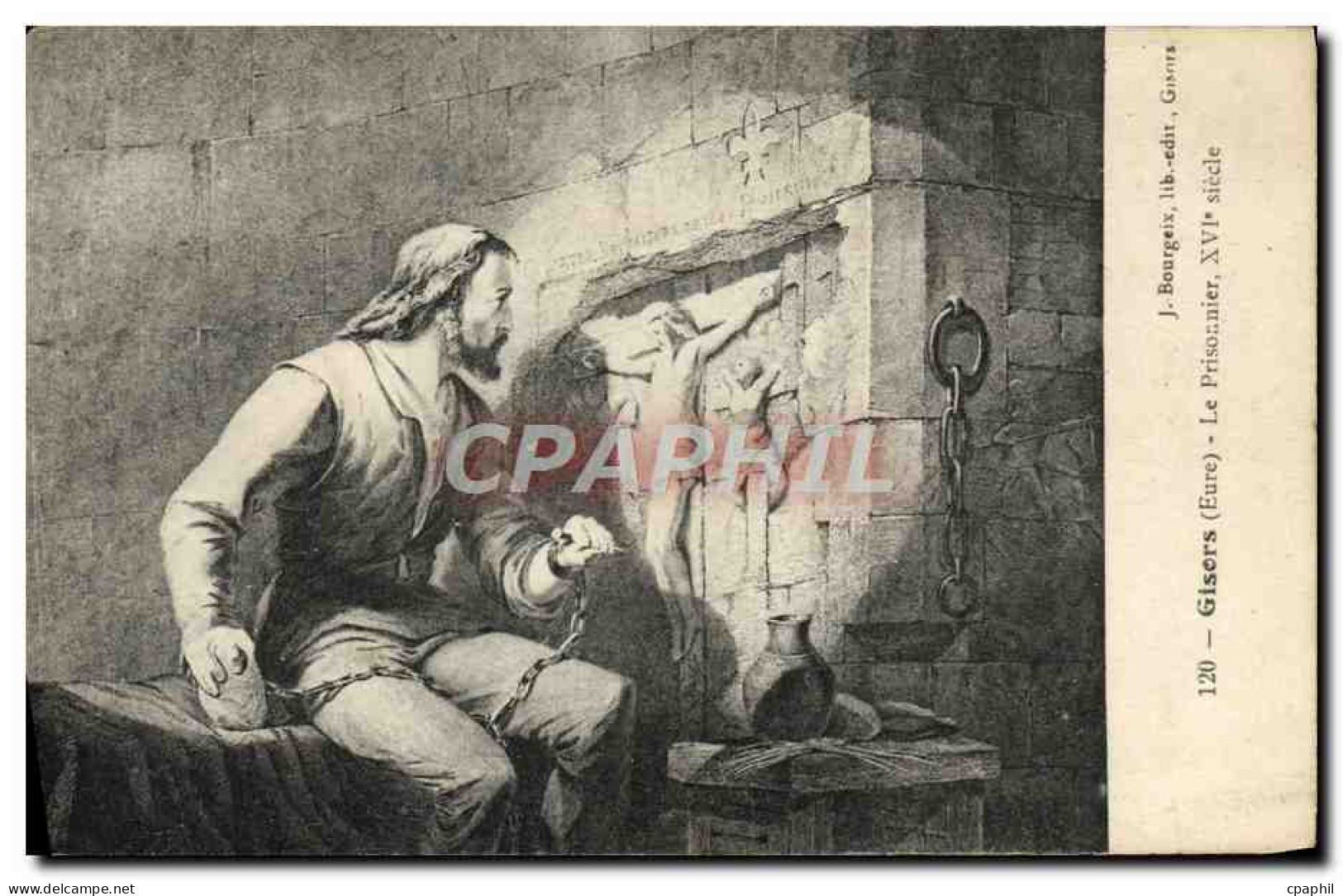 CPA Gisors Le Prisonnier