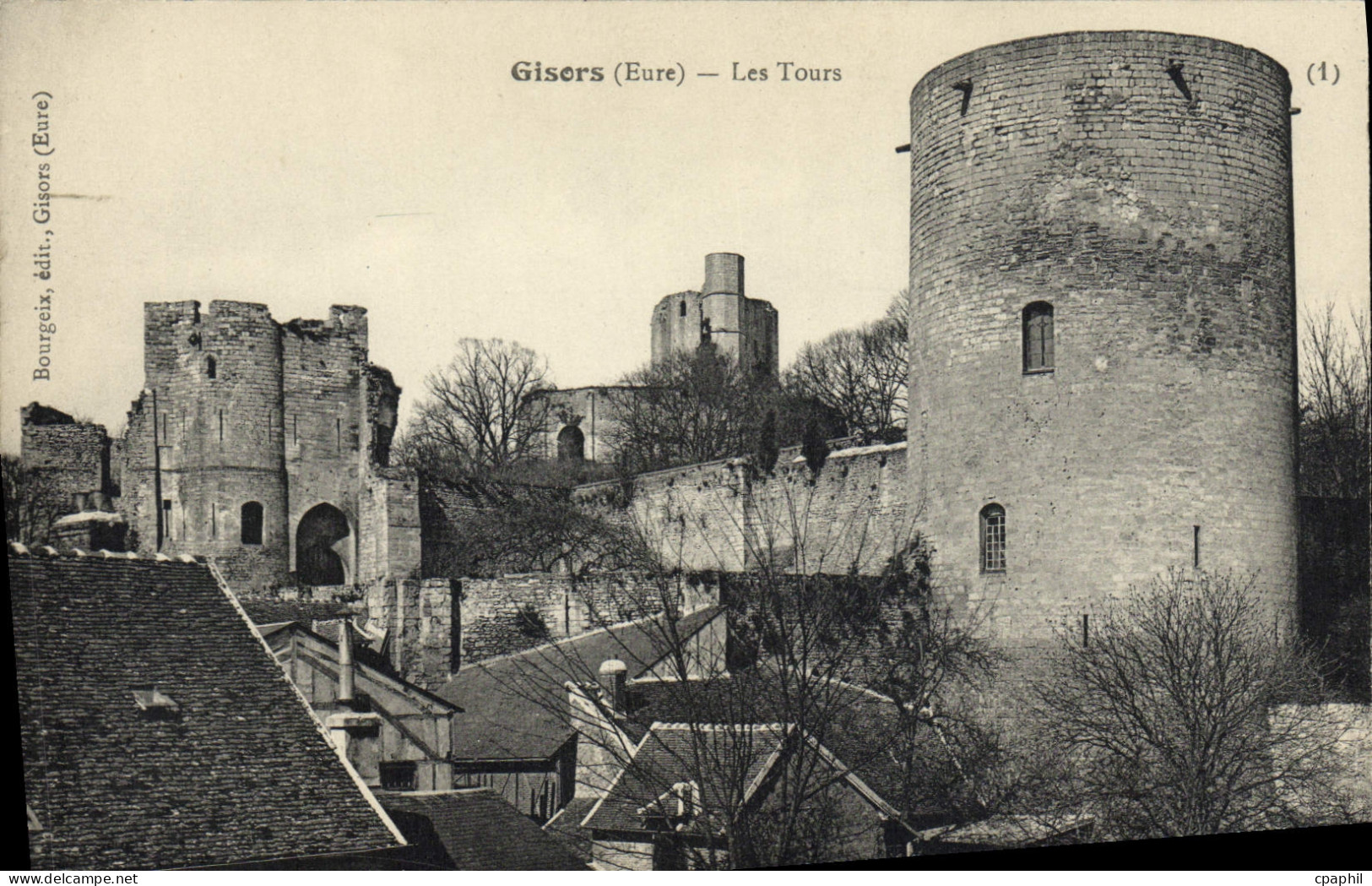 CPA Gisors Les Tours