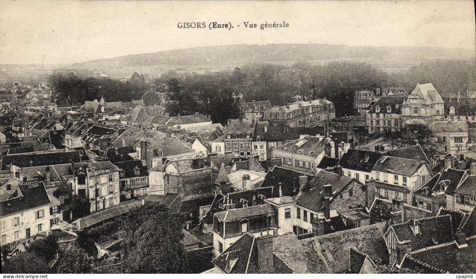 CPA Gisors Vue Generale