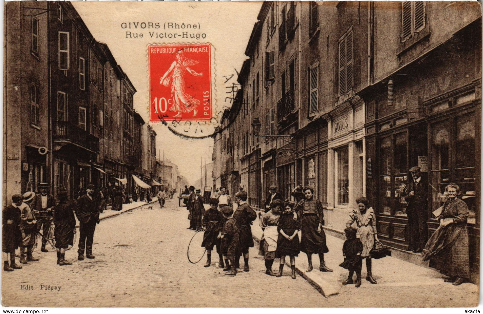 CPA Givors Rue Victor-Hugo (1392163)