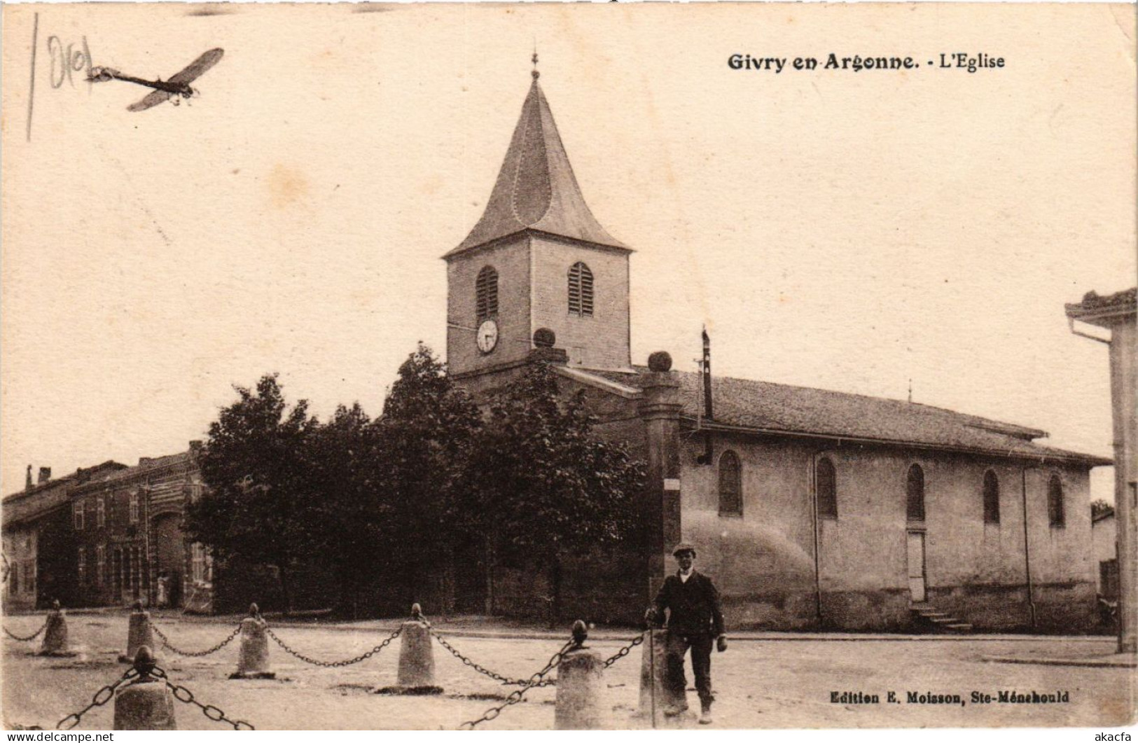 CPA GIVRY-en-ARGONNE - L'Église (364400)