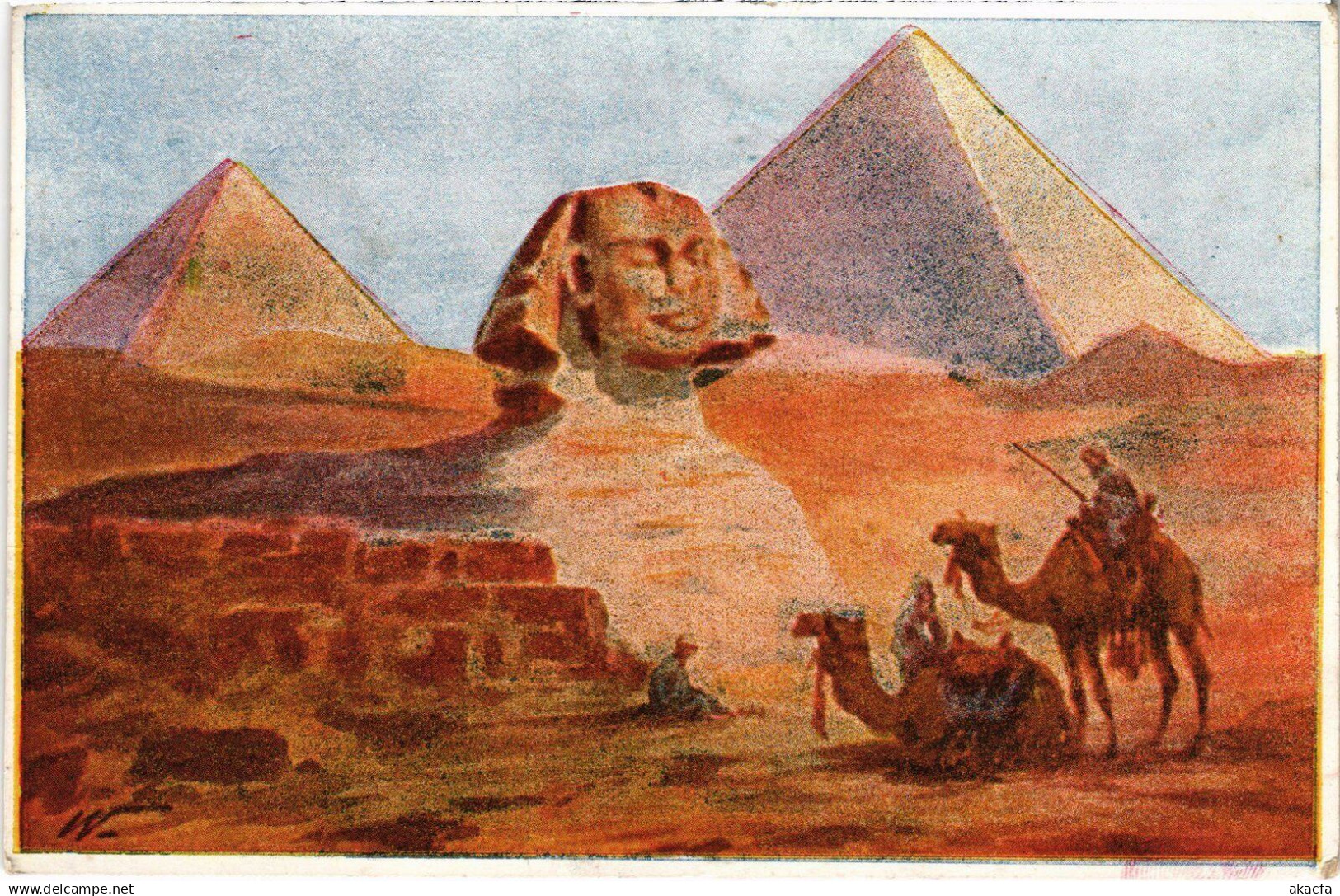 CPA GIZEH The Sphinx EGYPT (1325070)