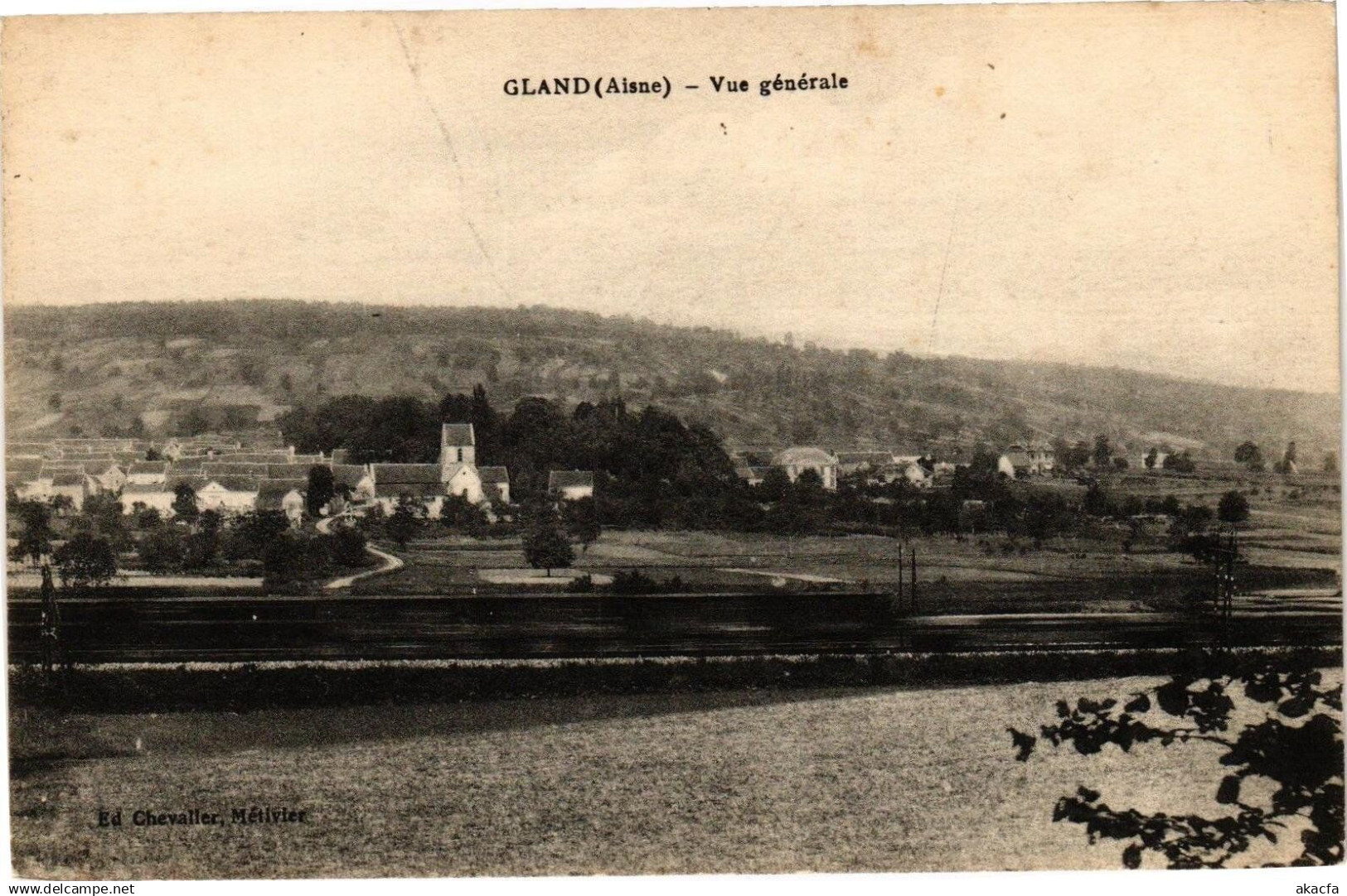 CPA Gland Vue generale (202049)