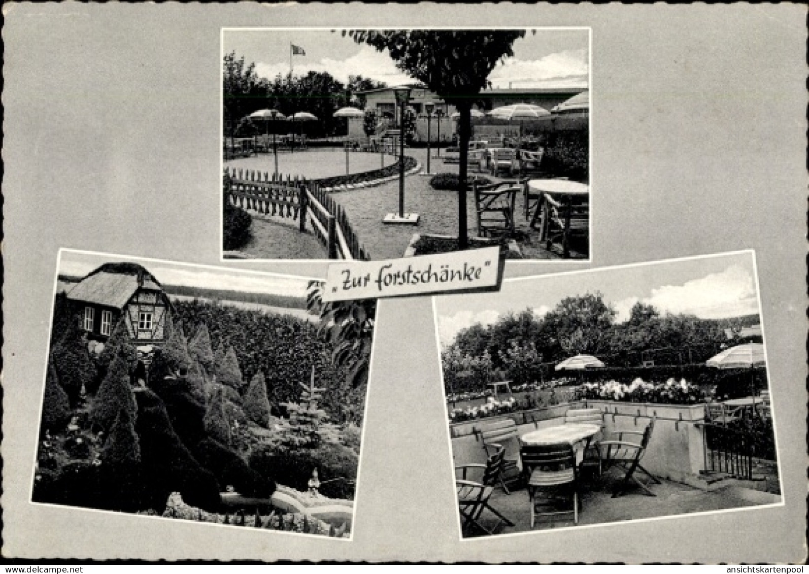 CPA Glashütte Norderstedt in Holstein, Zur Forstschänke