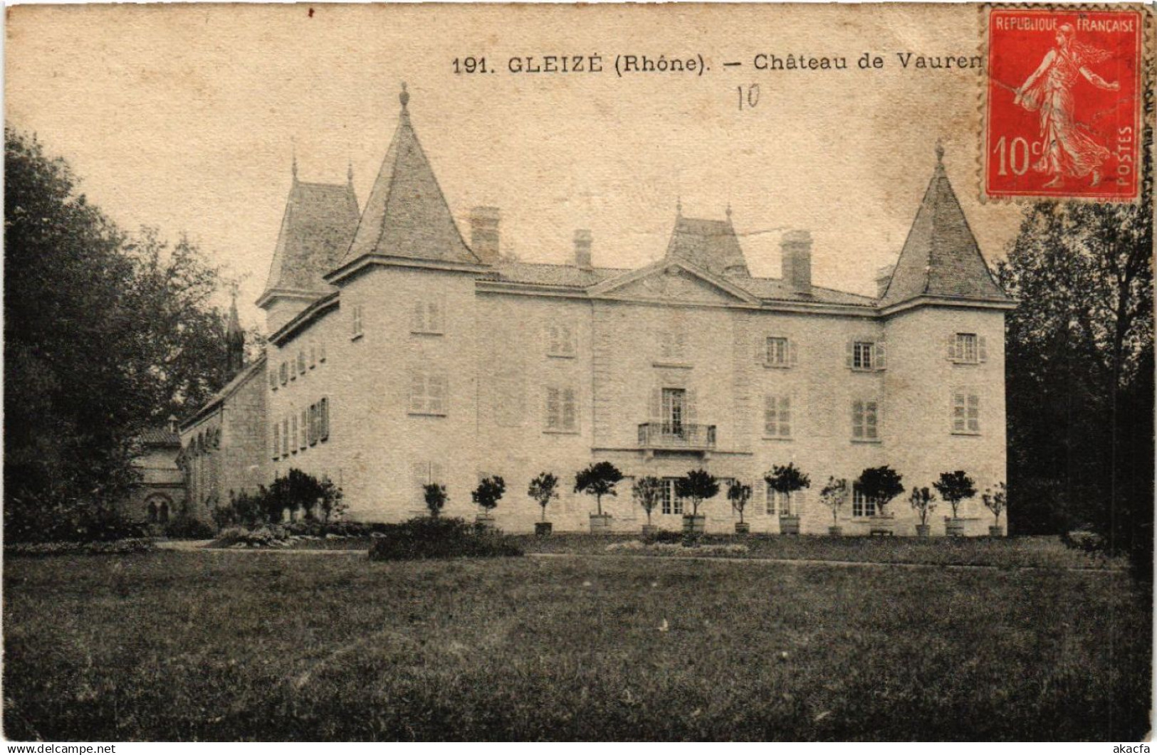 CPA GLEIZE Chateau de VAURENARD (461922)