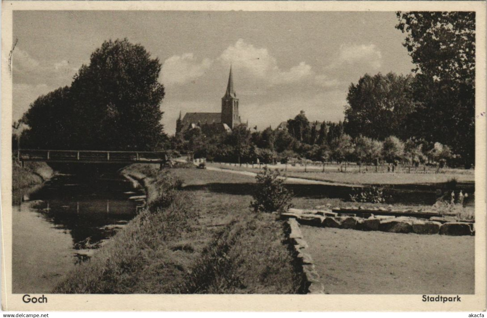 CPA Goch Stadtpark GERMANY (1090054)