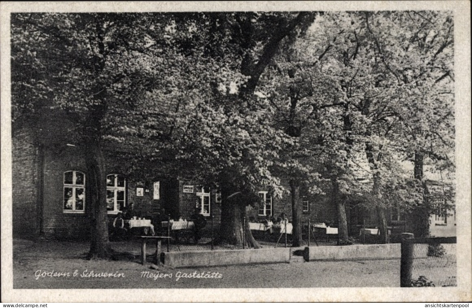 CPA Godern Pinnow in Mecklenburg Vorpommern, Meyers Gaststätte