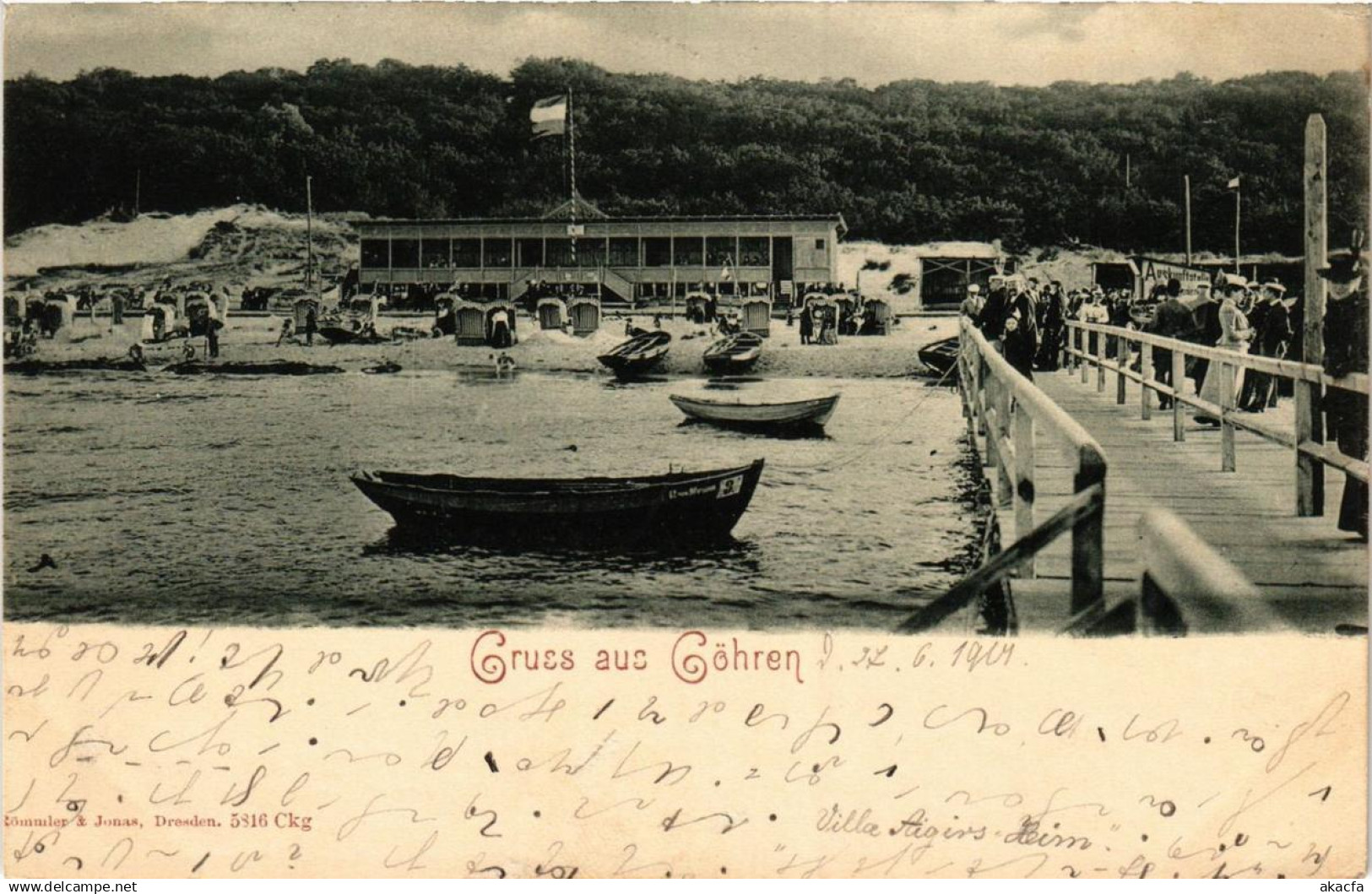 CPA GÖHREN GERMANY (663204)